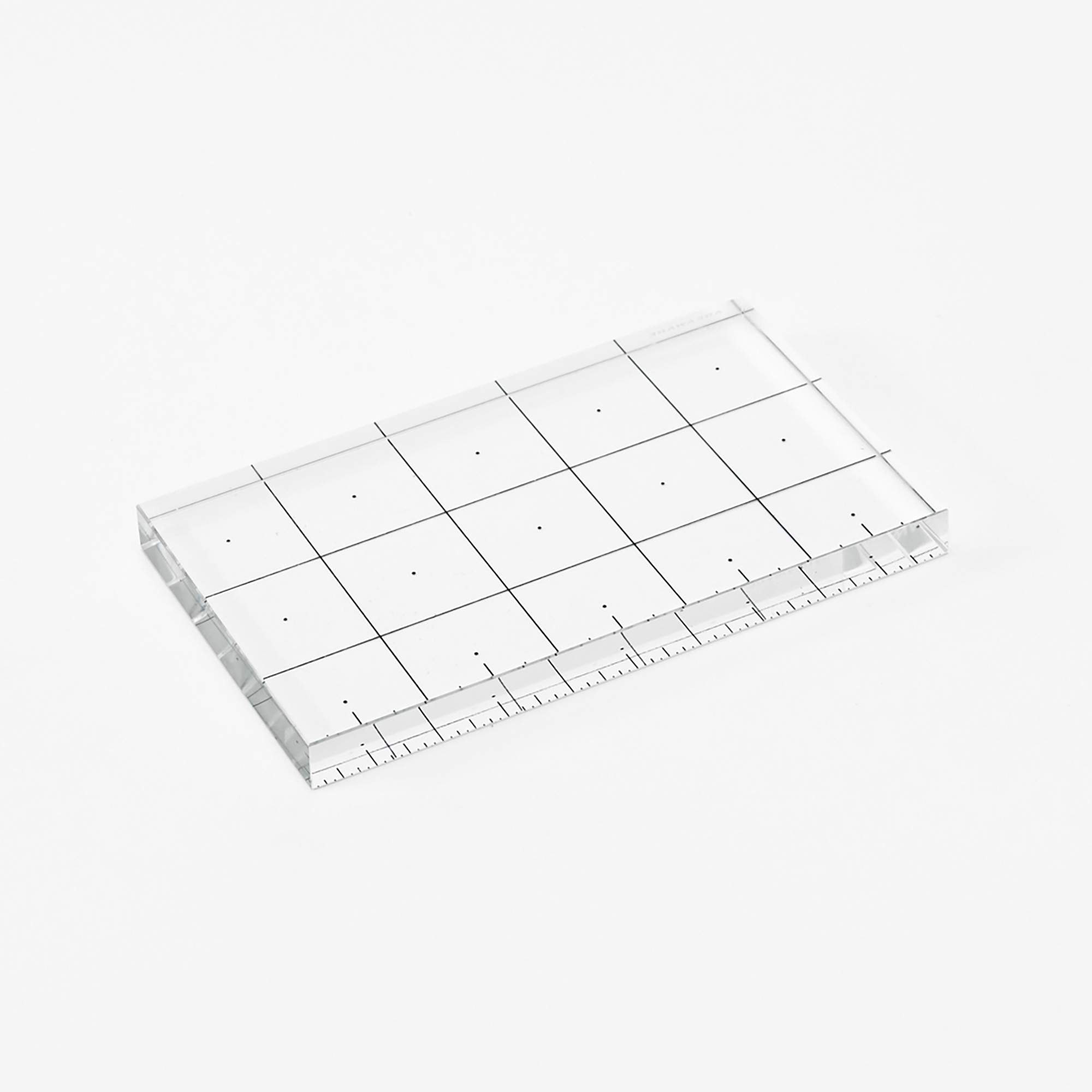 Glass Ruler Inch