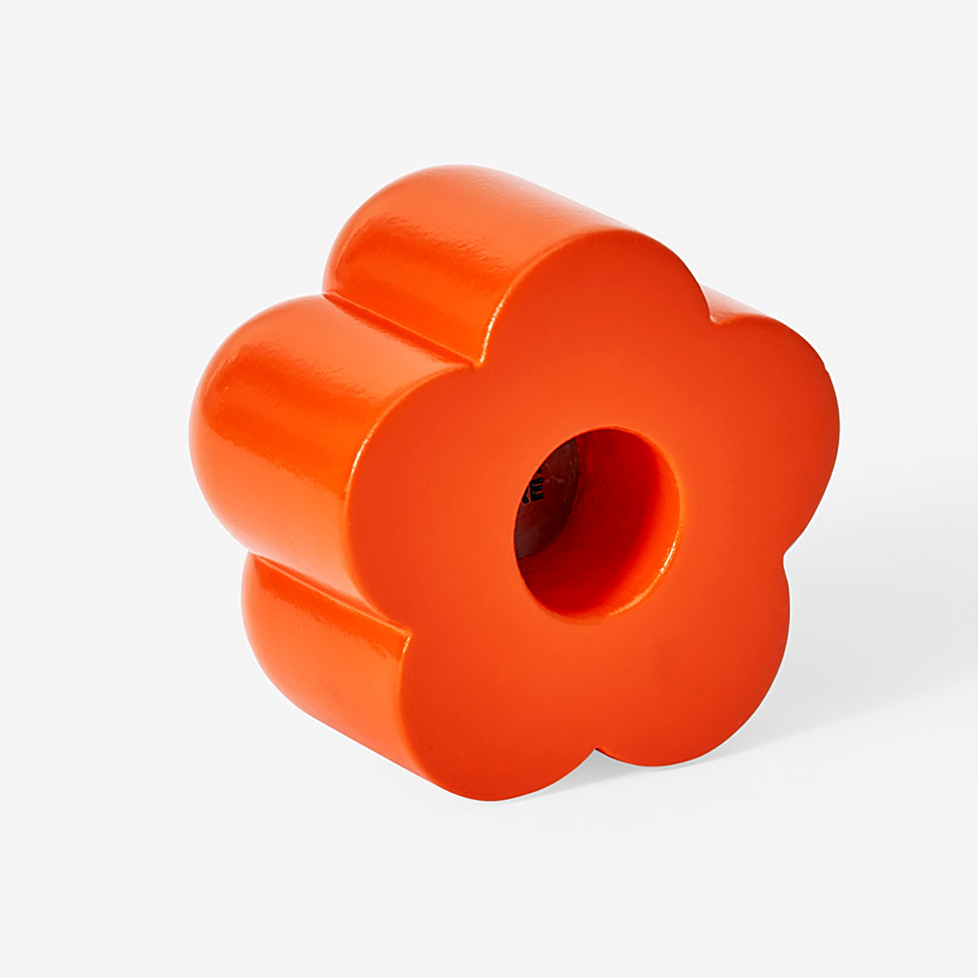 Poppy Candle & Incense Holder Red