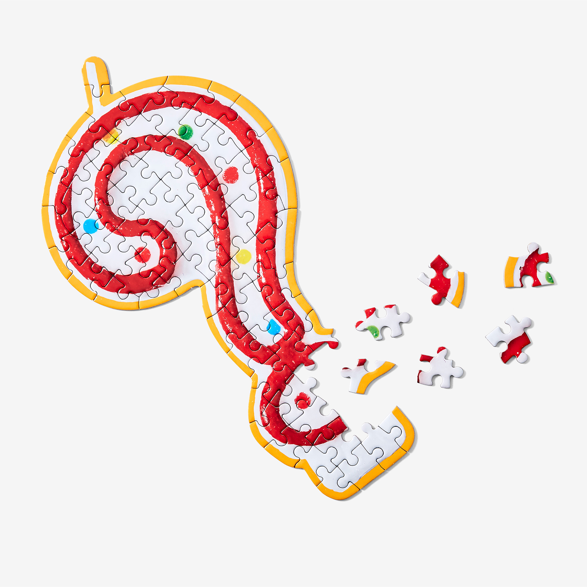 Little Puzzle Thing Birthday Candle