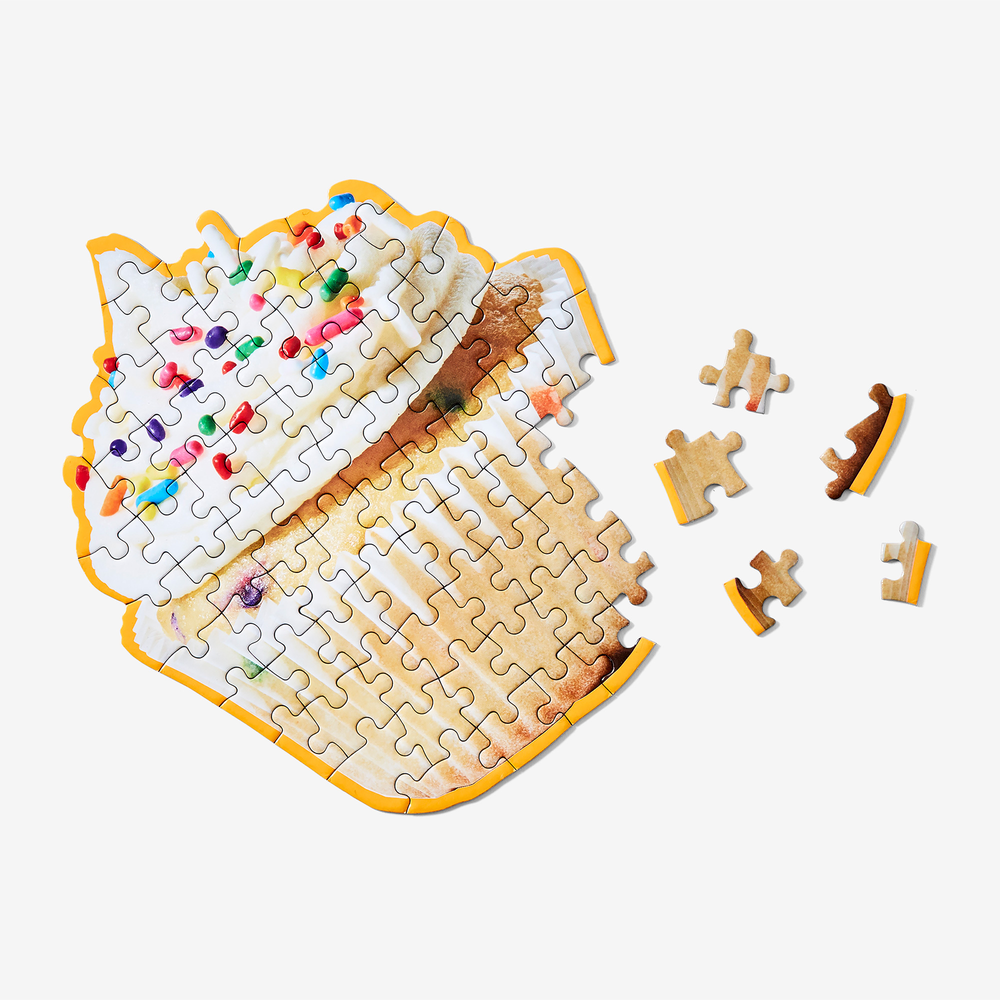 Little Puzzle Thing Cupcake