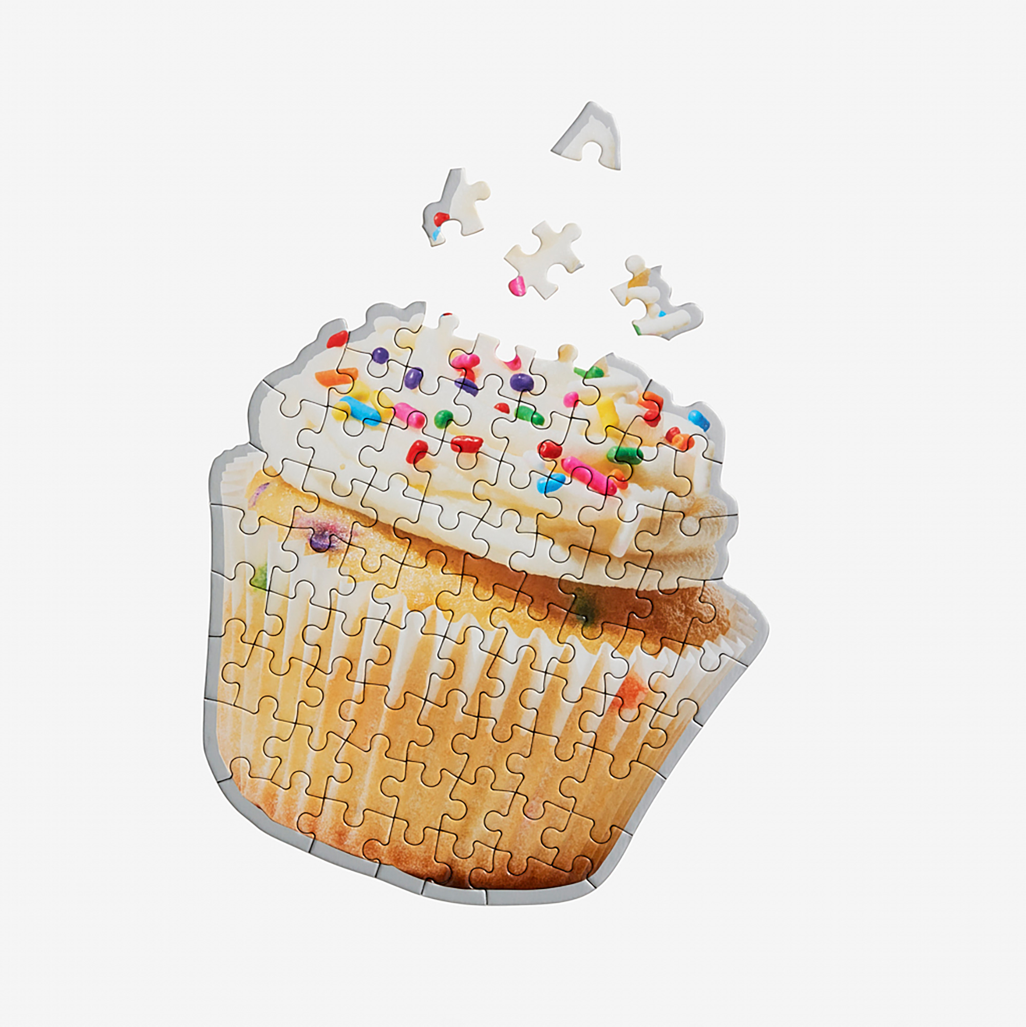 Little Puzzle Thing Cupcake