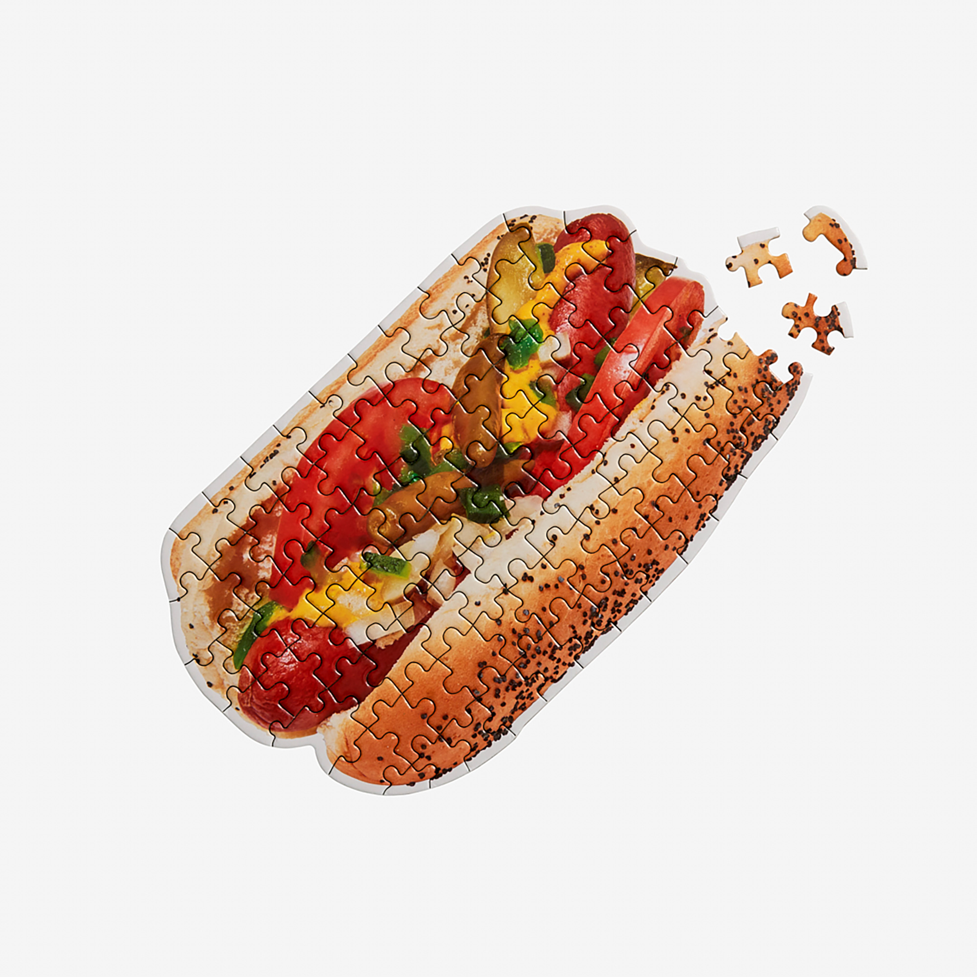Little Puzzle Thing Chicago Hot Dog