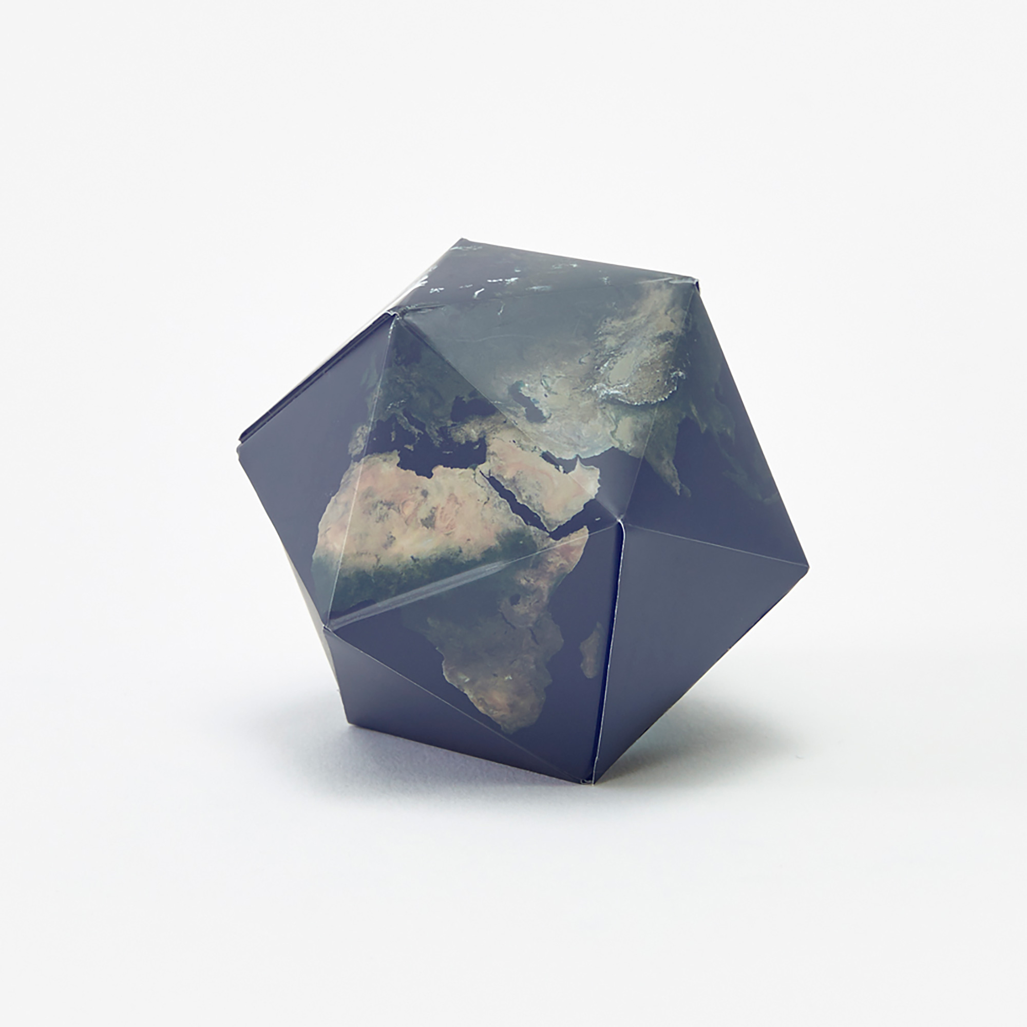 Dymaxion Globe Satellite Earth