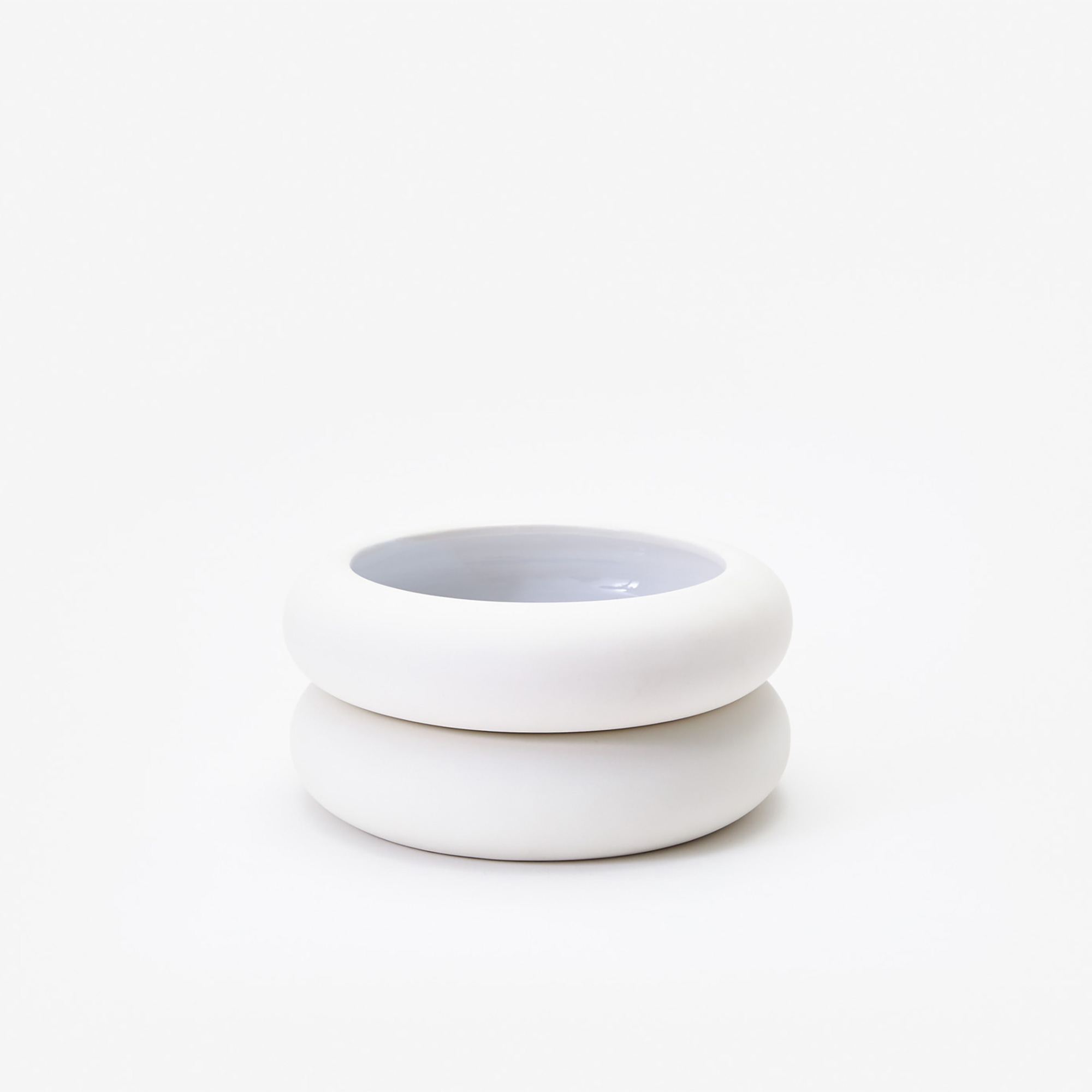 Stacking Planter Short White