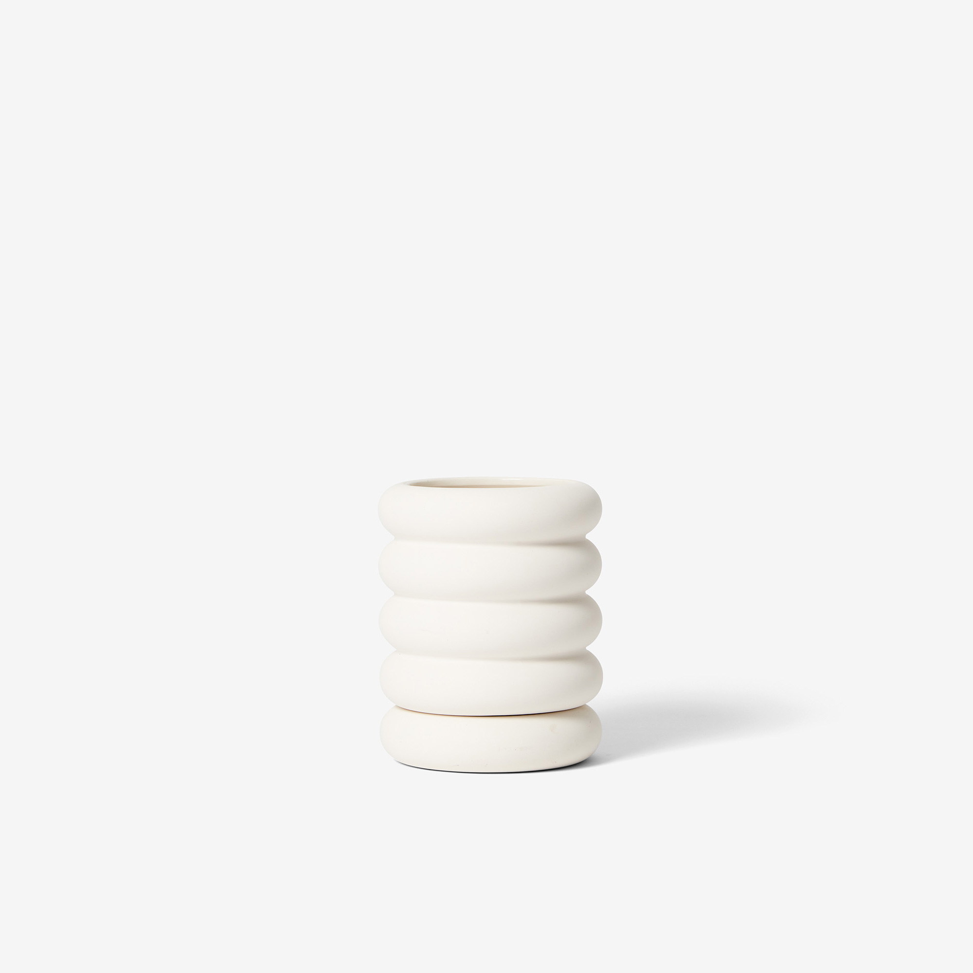 Stacking Planter Mini Tall White