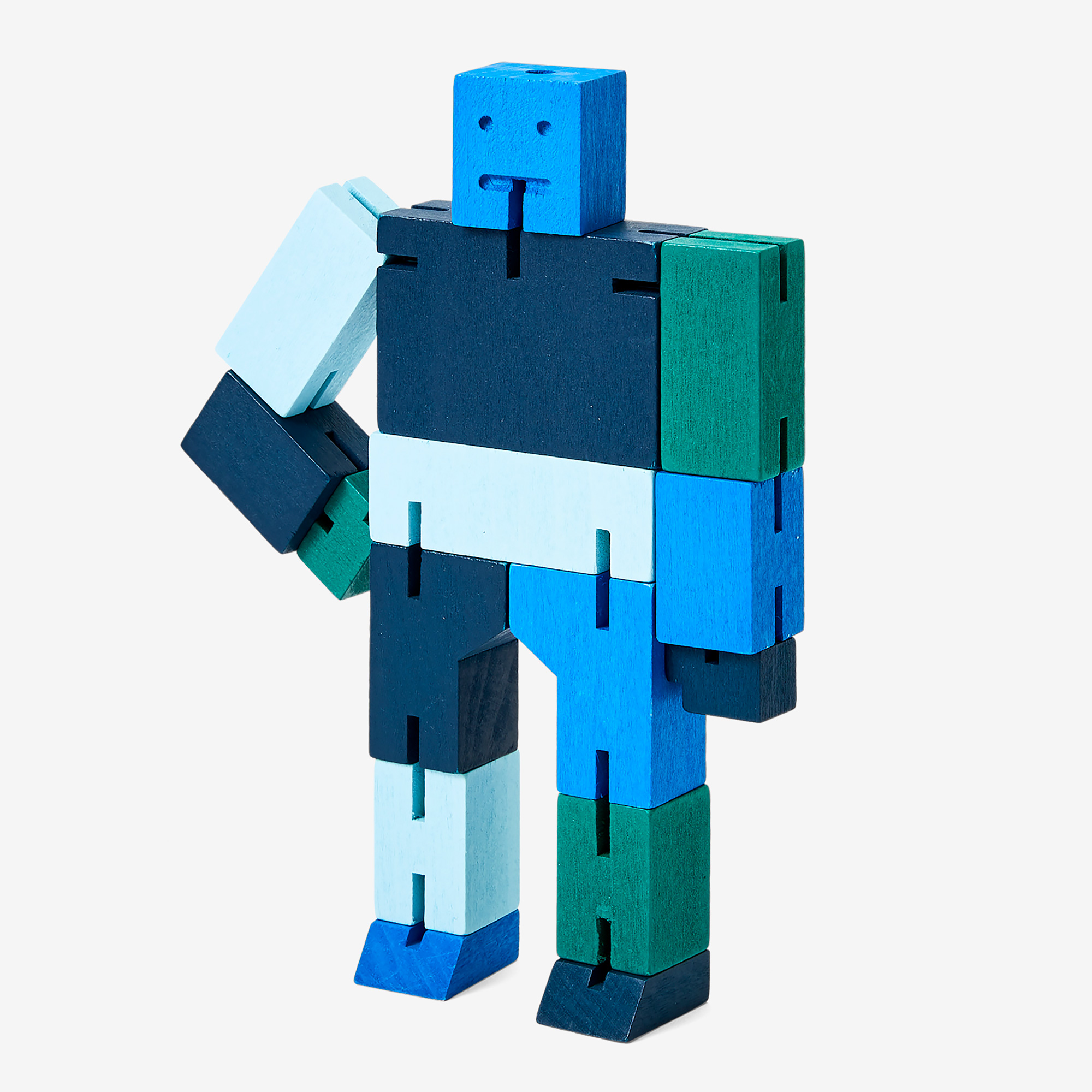 Cubebot Small Blue Multi-tonal