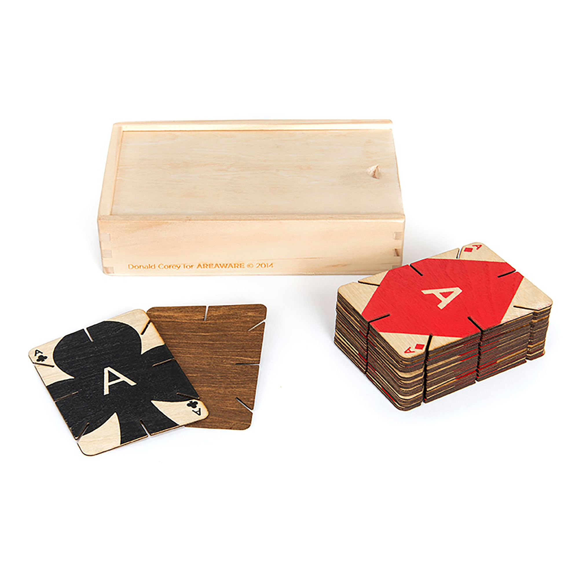 Plywood Playing Cards