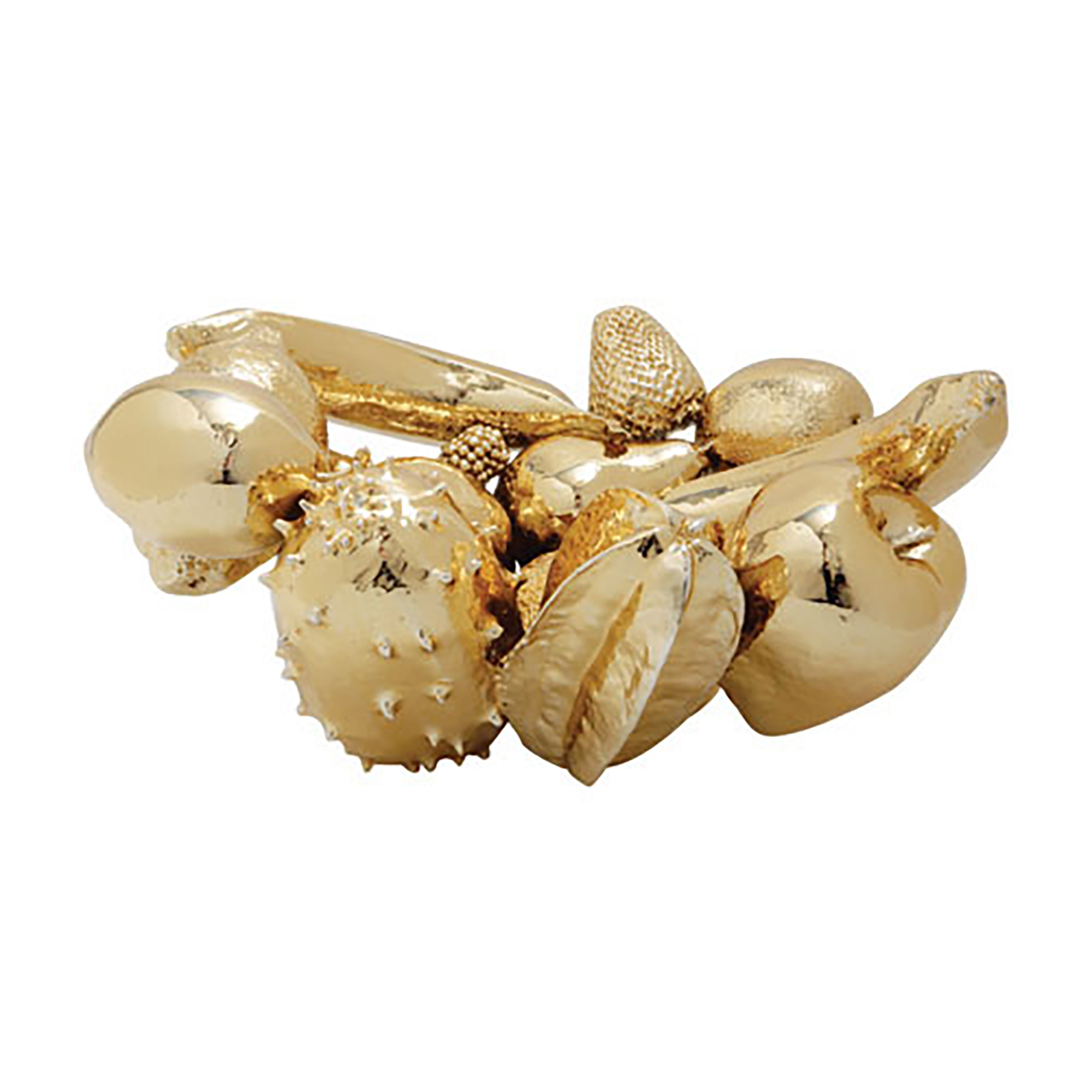 Mixed Fruit Bowl Gold