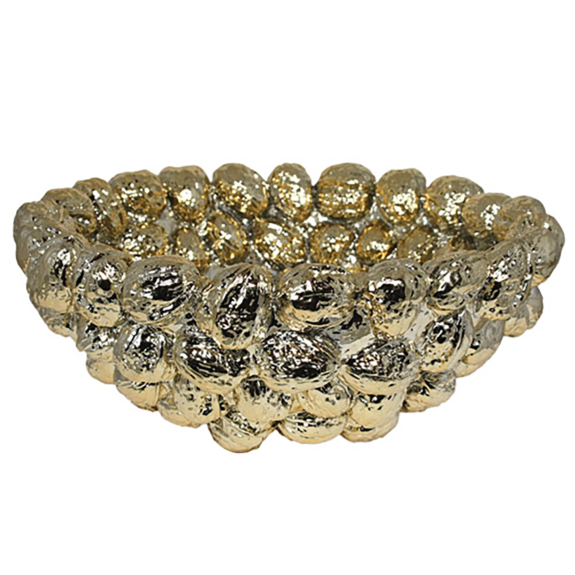 Walnut Bowl Gold