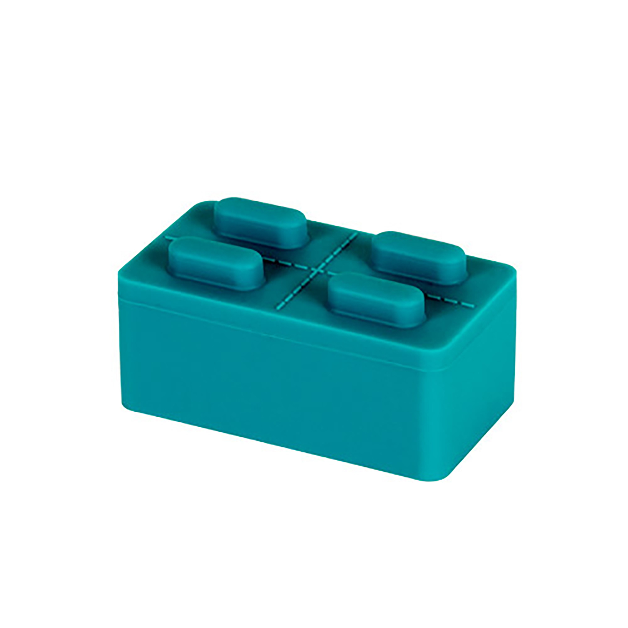 Pill Box 4 Teal