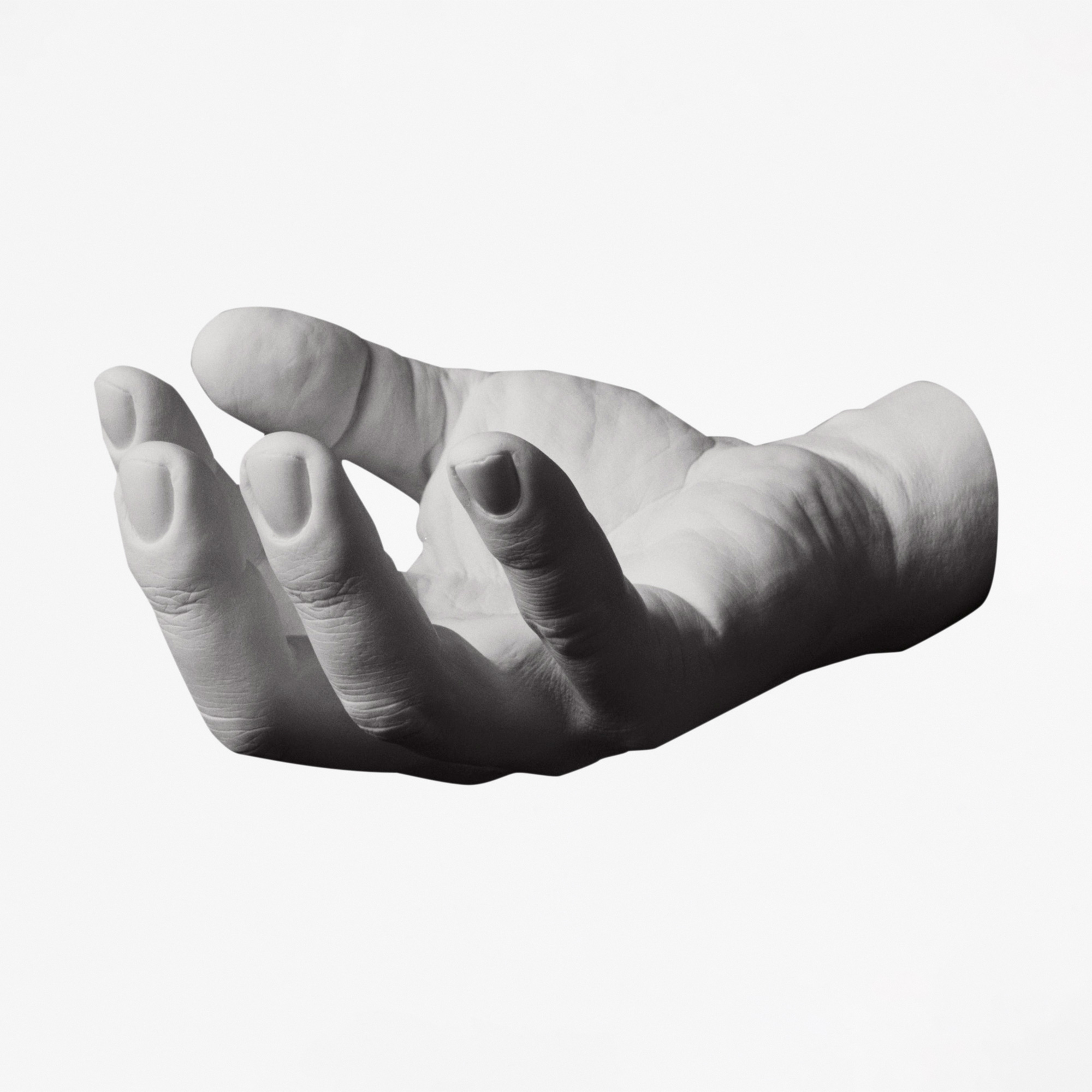 Hand Hook Grab White