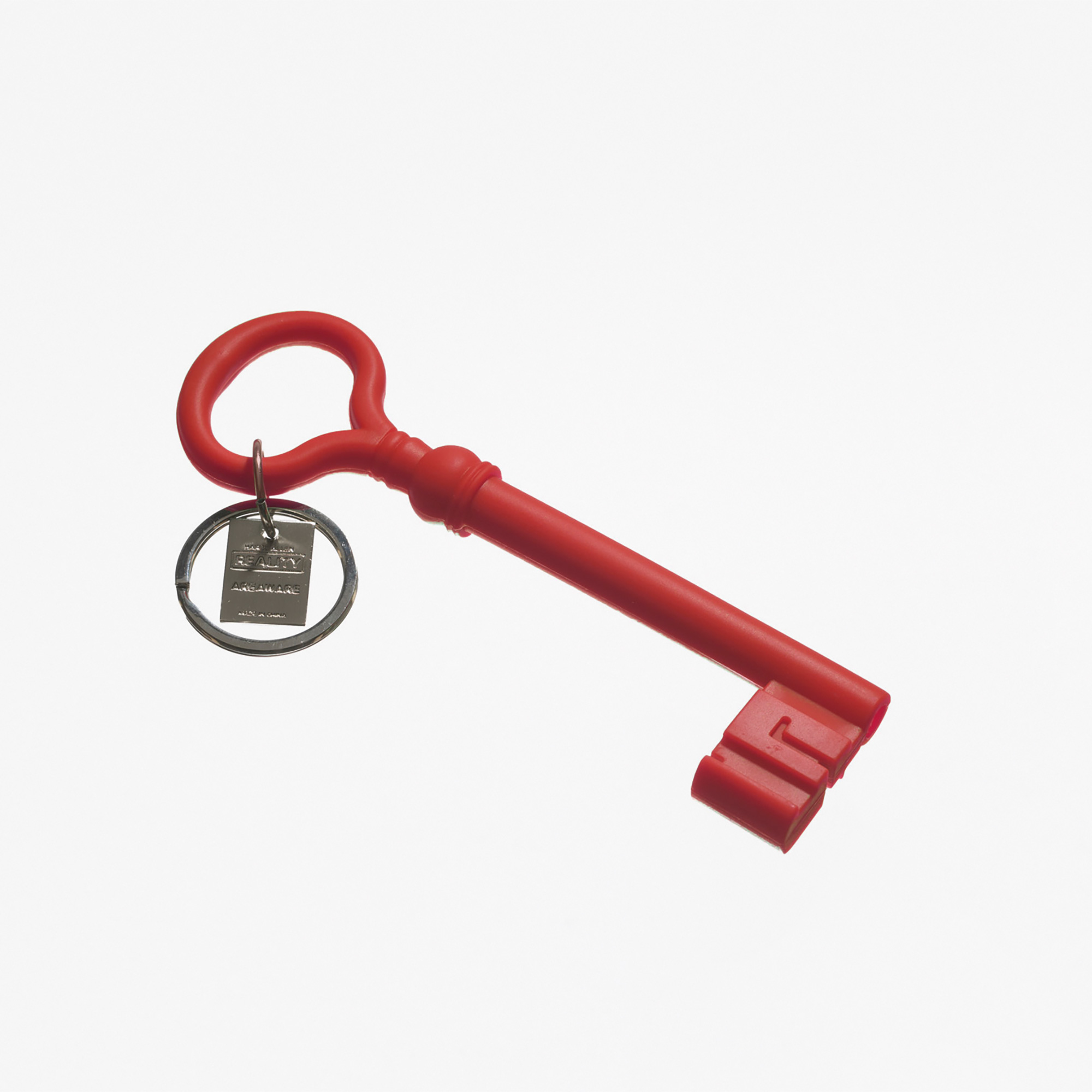 V2 Key Keychain Red