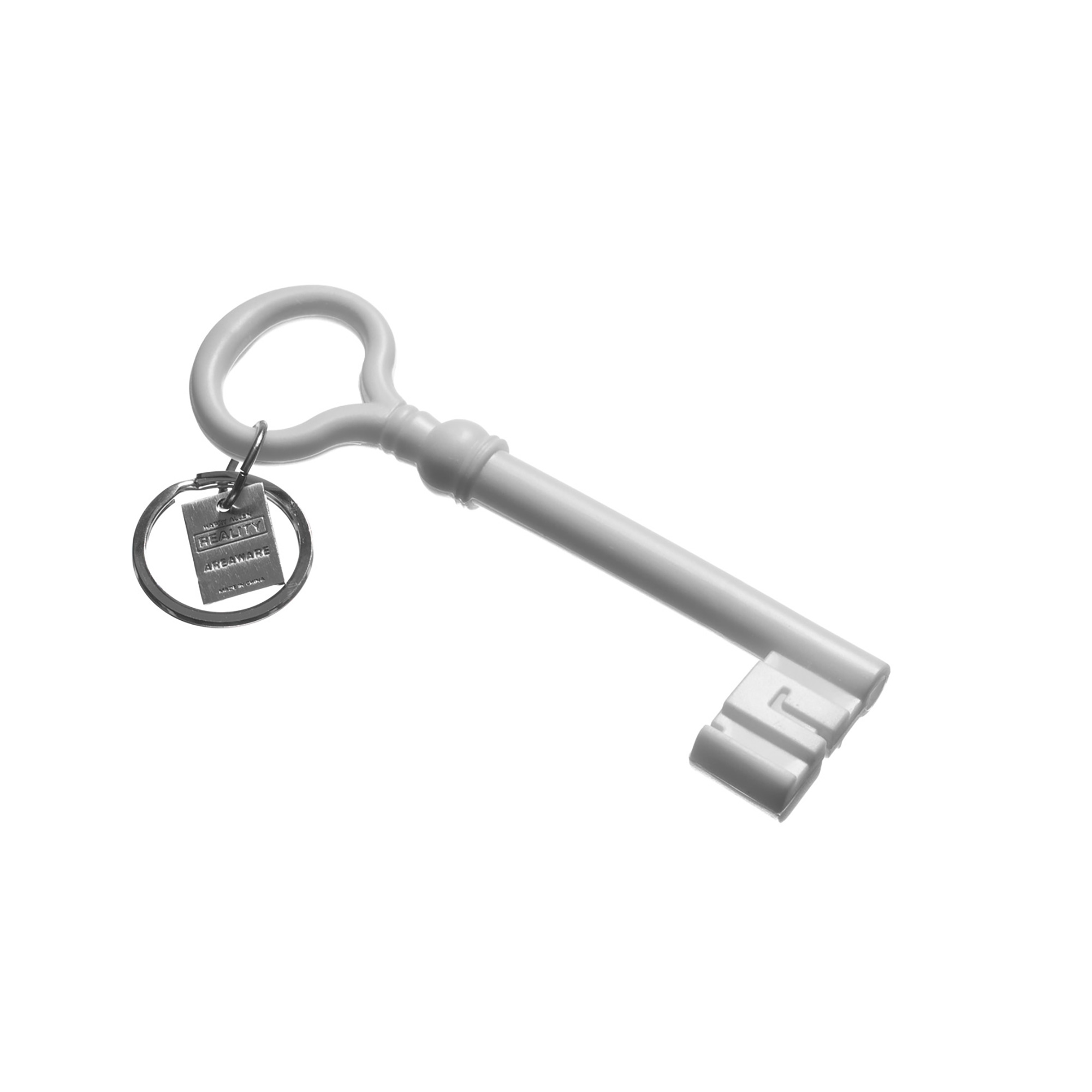 V2 Key Keychain White