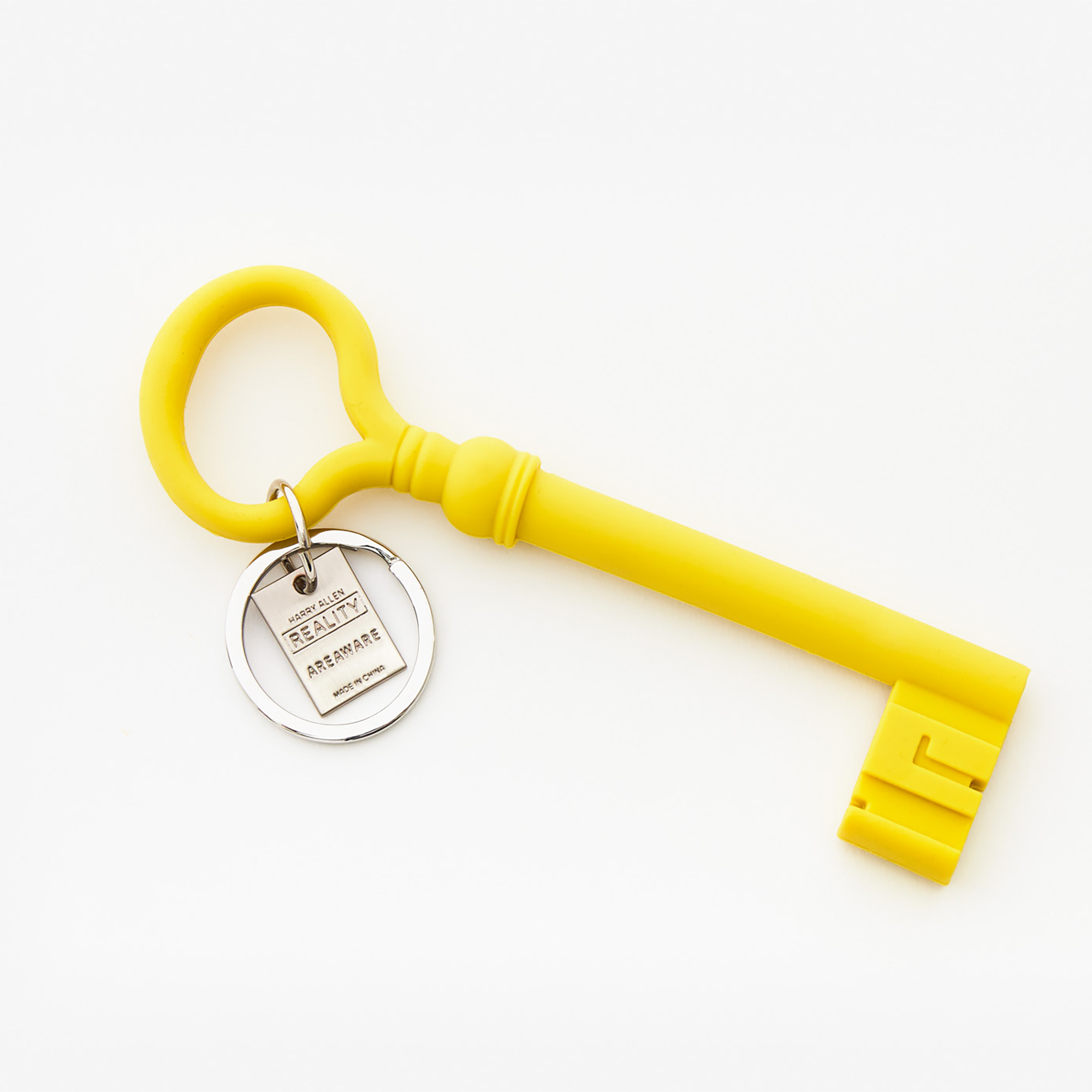 V2 Key Keychain Yellow