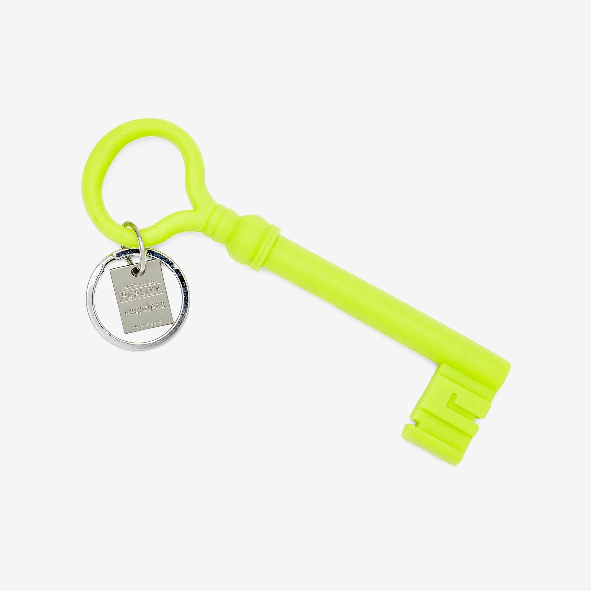 V2 Key Keychain Chartreuse