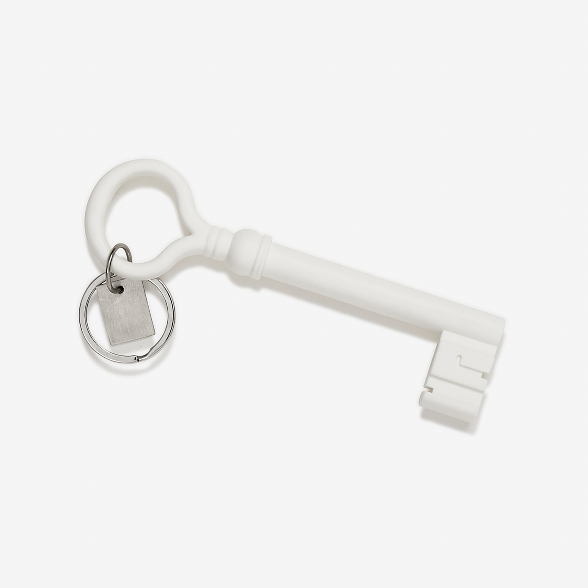V2 Key Keychain White glow in the dark