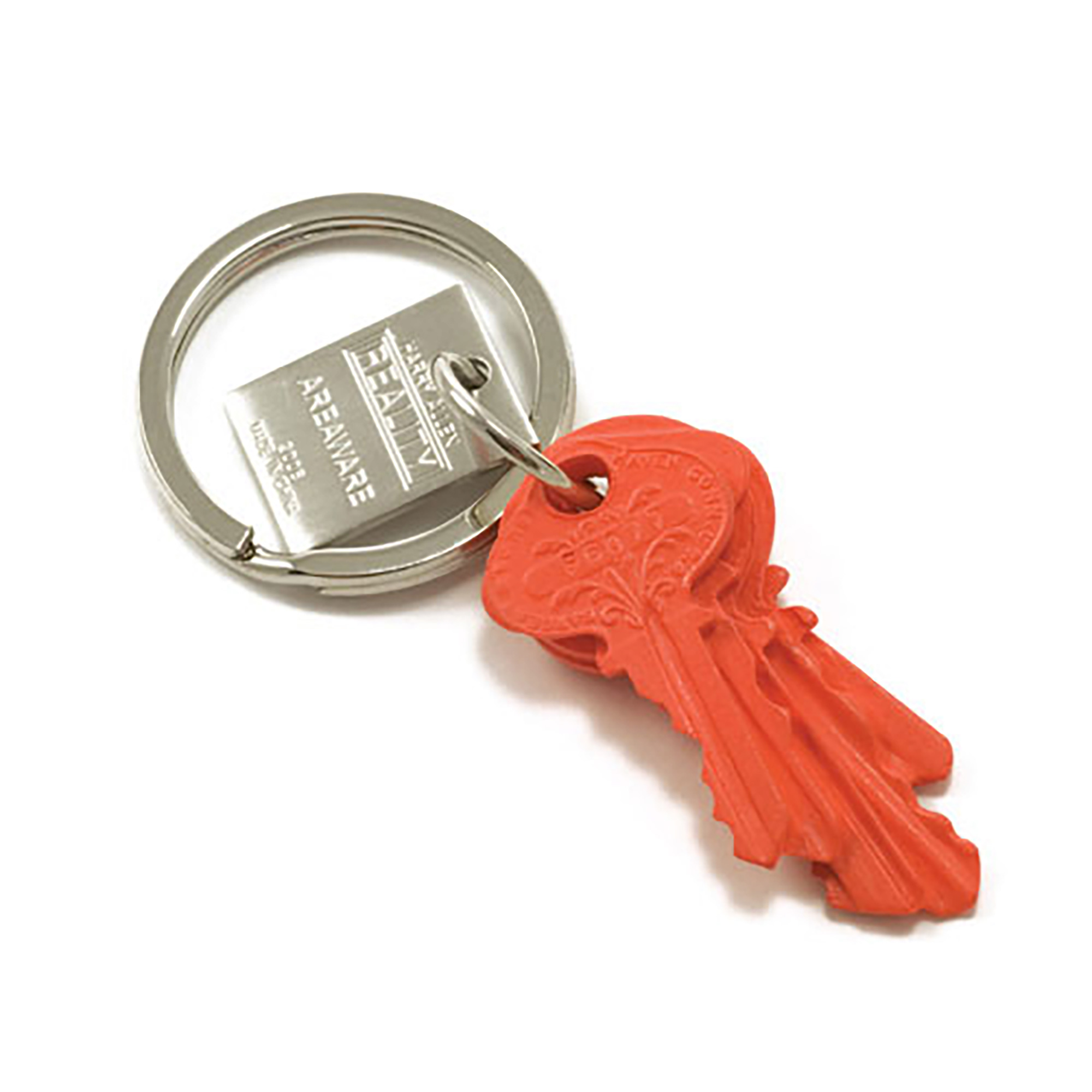 5 Key Keychain Orange