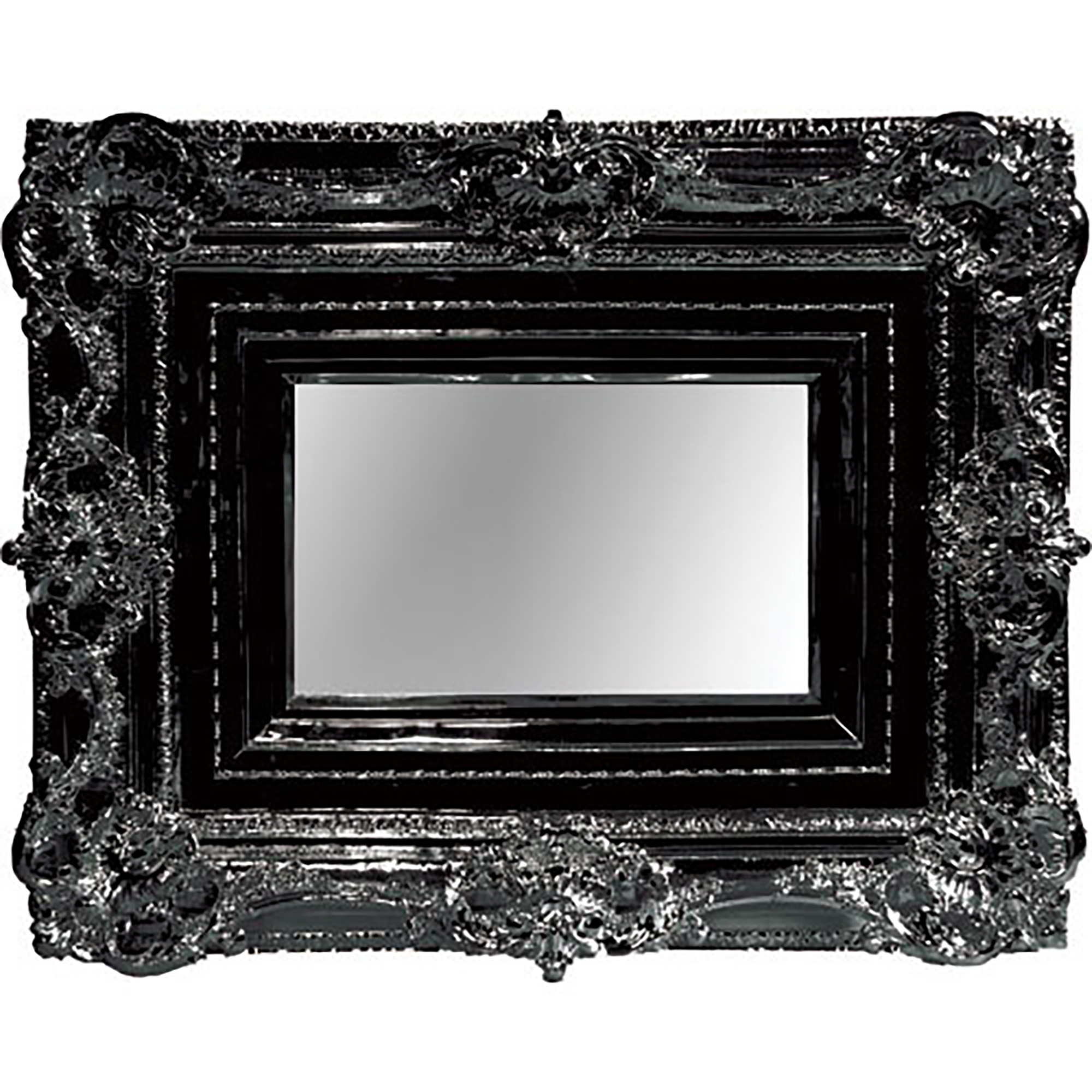 My Brother's Mirror Black Chrome