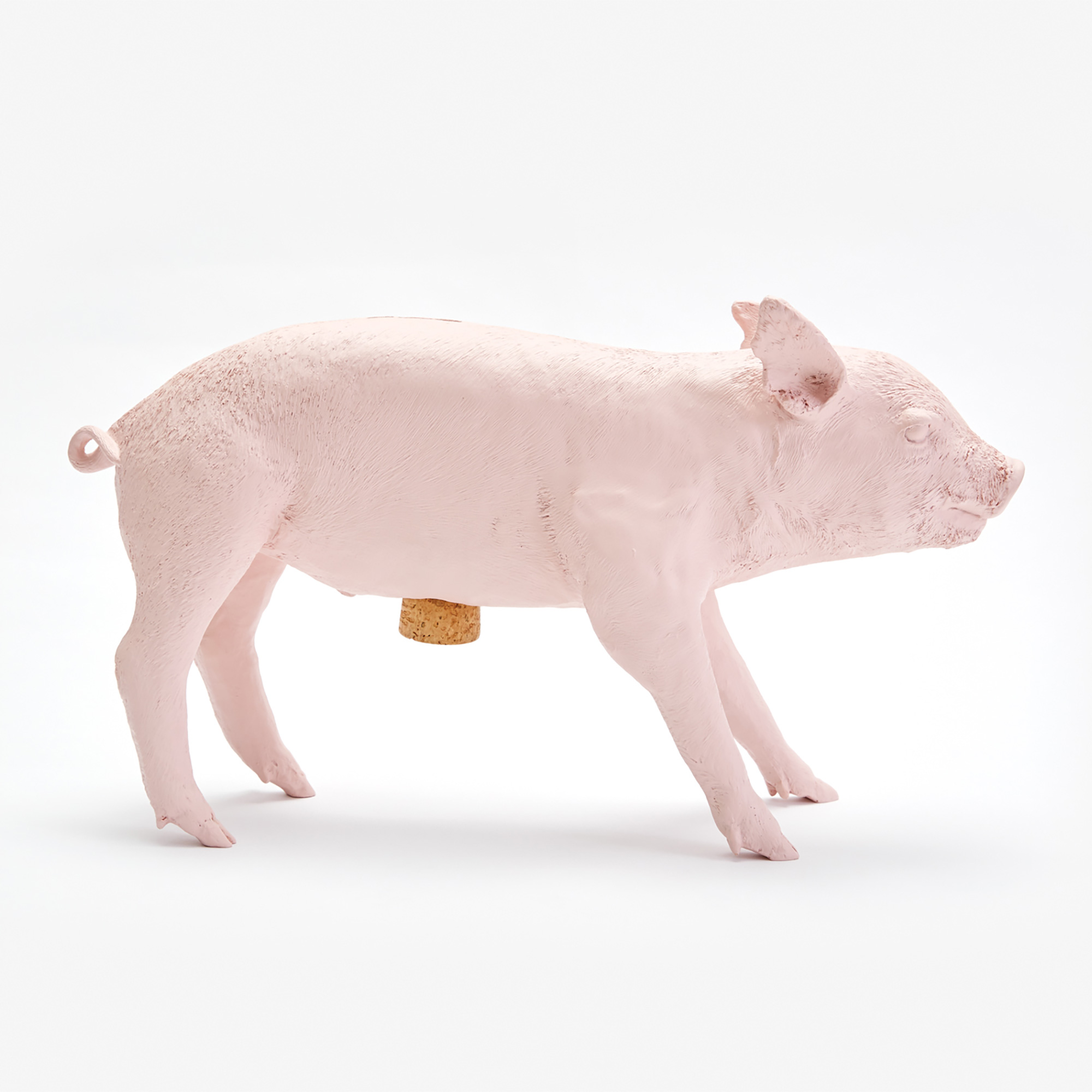 Bank in Form of Pig Matte Pink