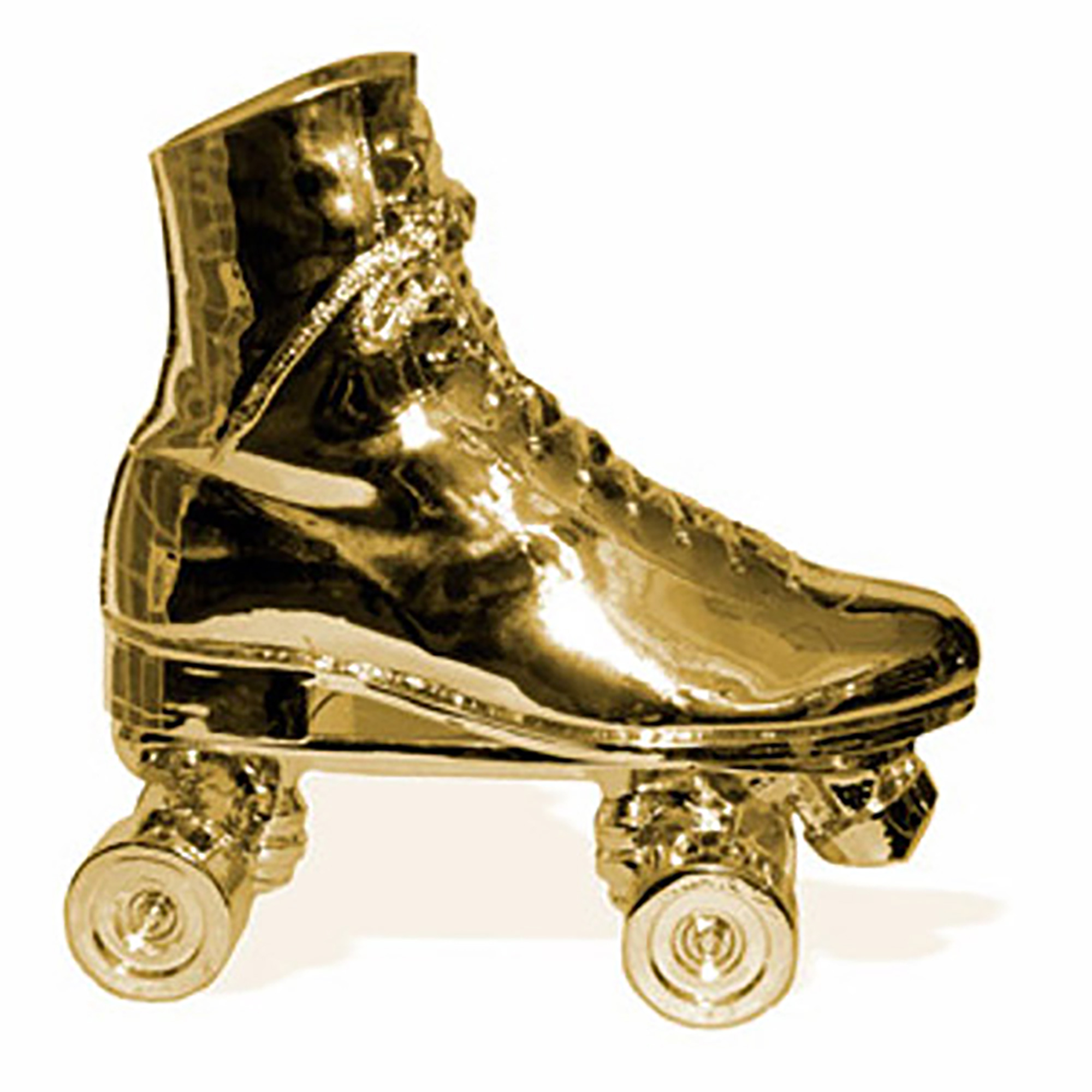 Roller Stop Gold Chrome