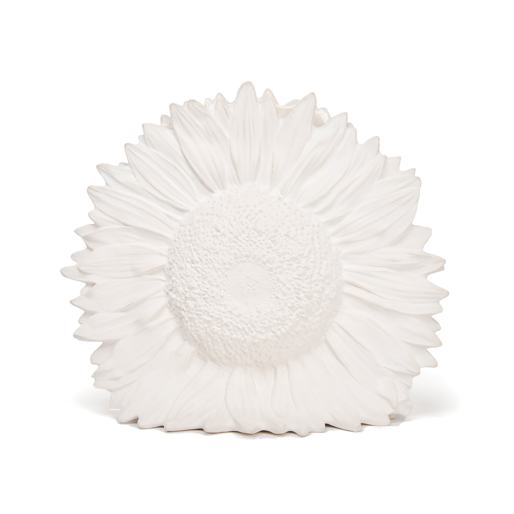 Sunflower Vase White