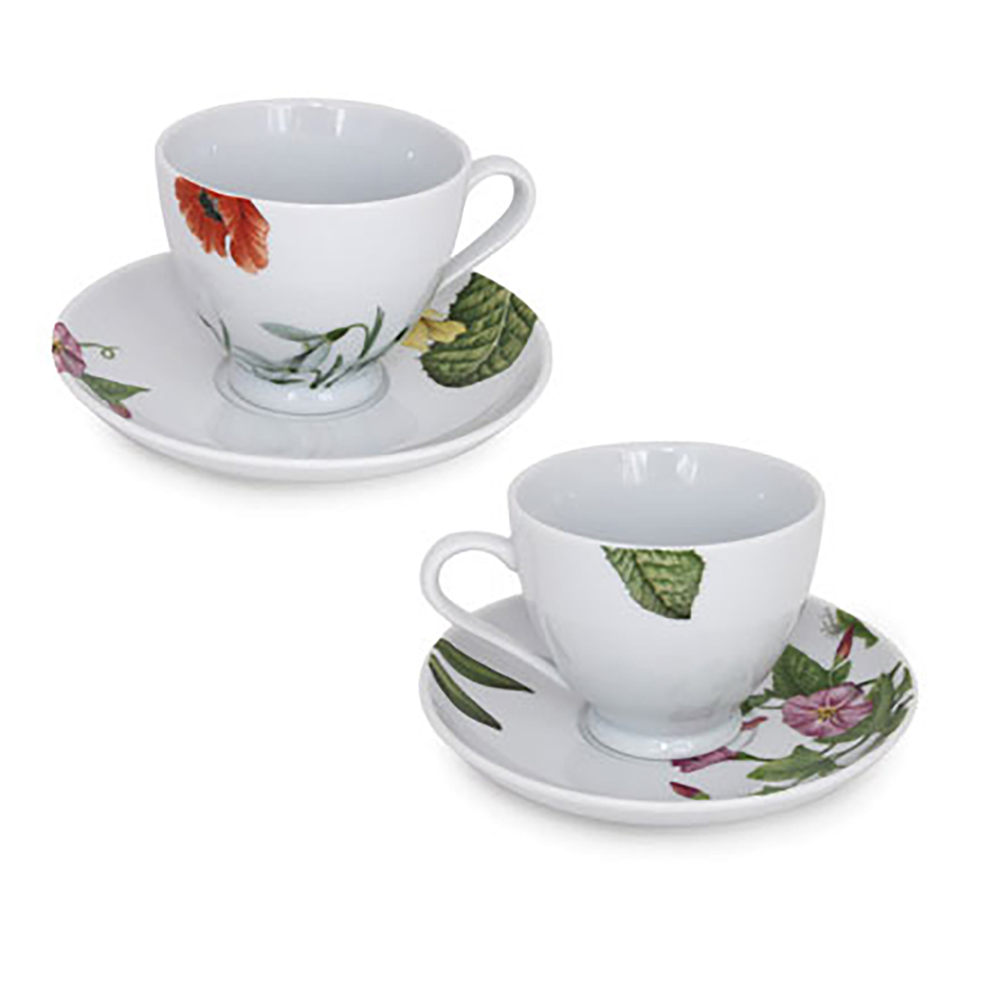 Seconds Teacups Flowers Set of 2