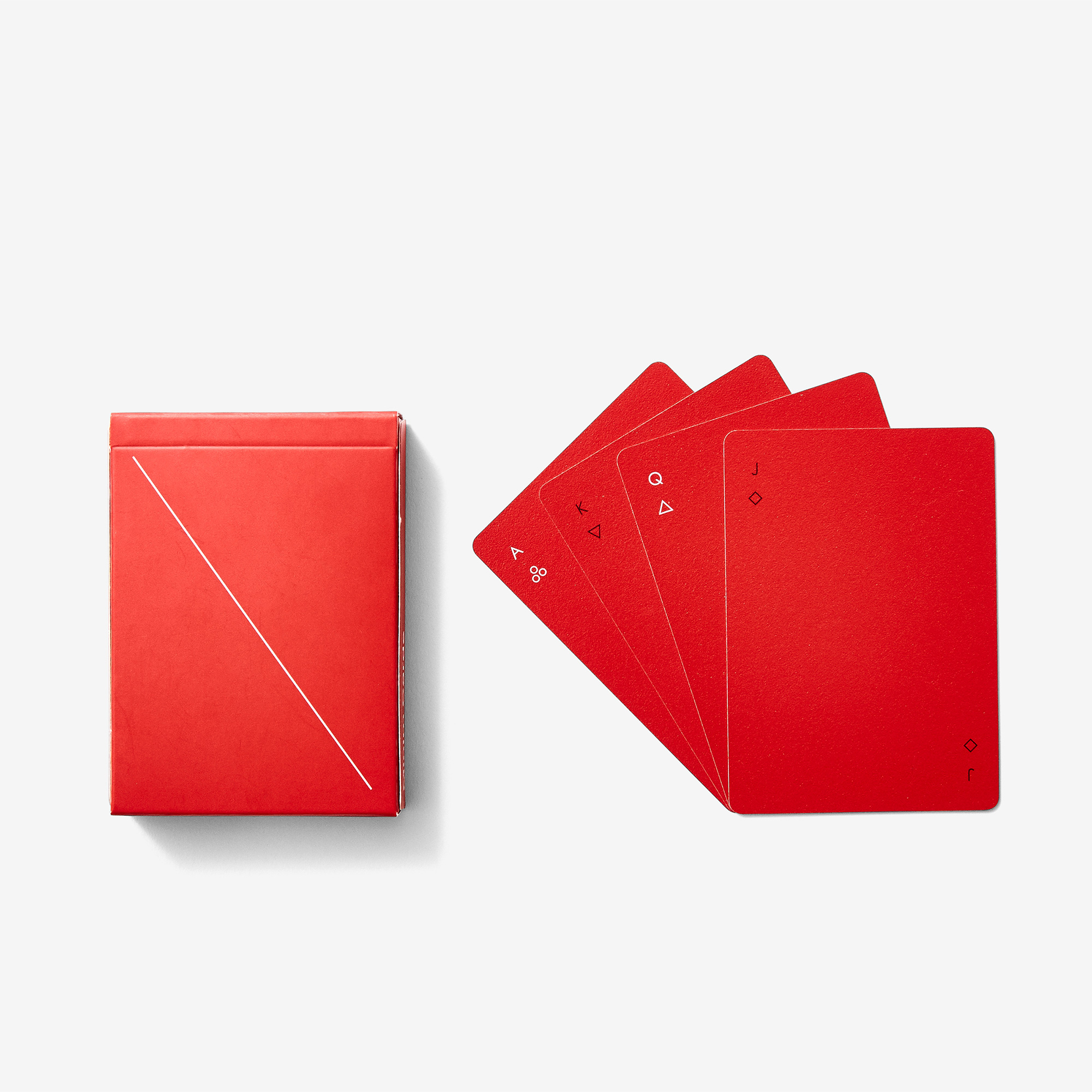 MINIM Playing Cards Red