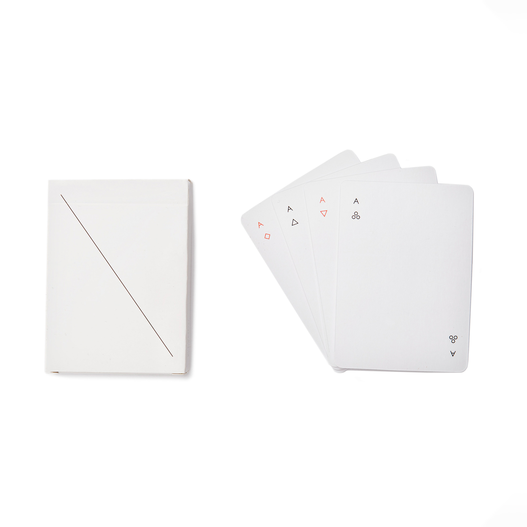 MINIM Playing Cards White