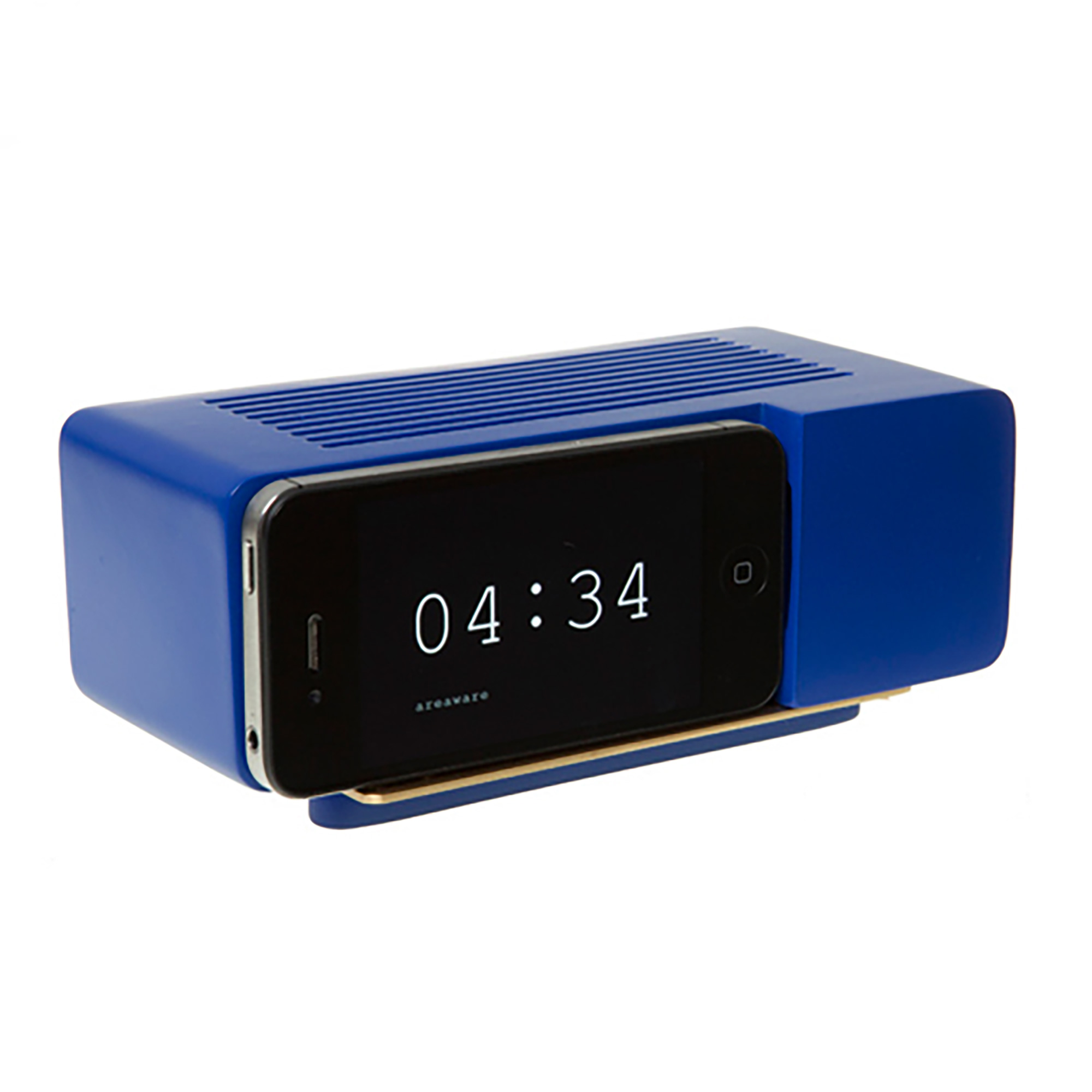 Alarm Dock Blue Resin