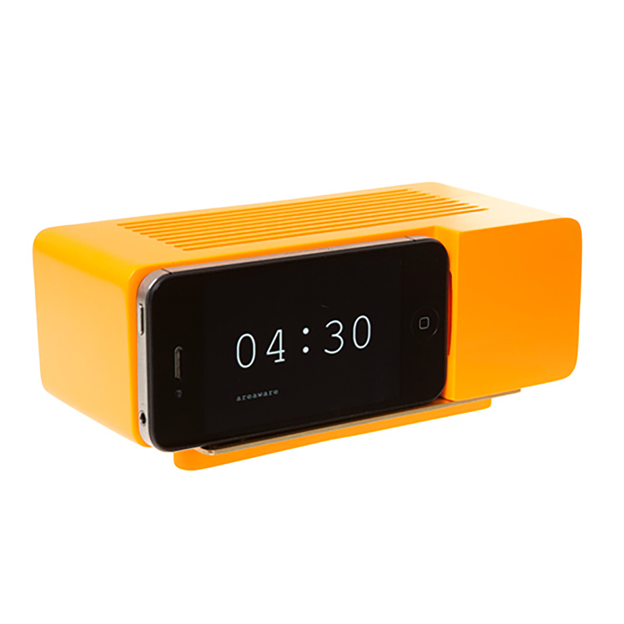 Alarm Dock Orange Resin