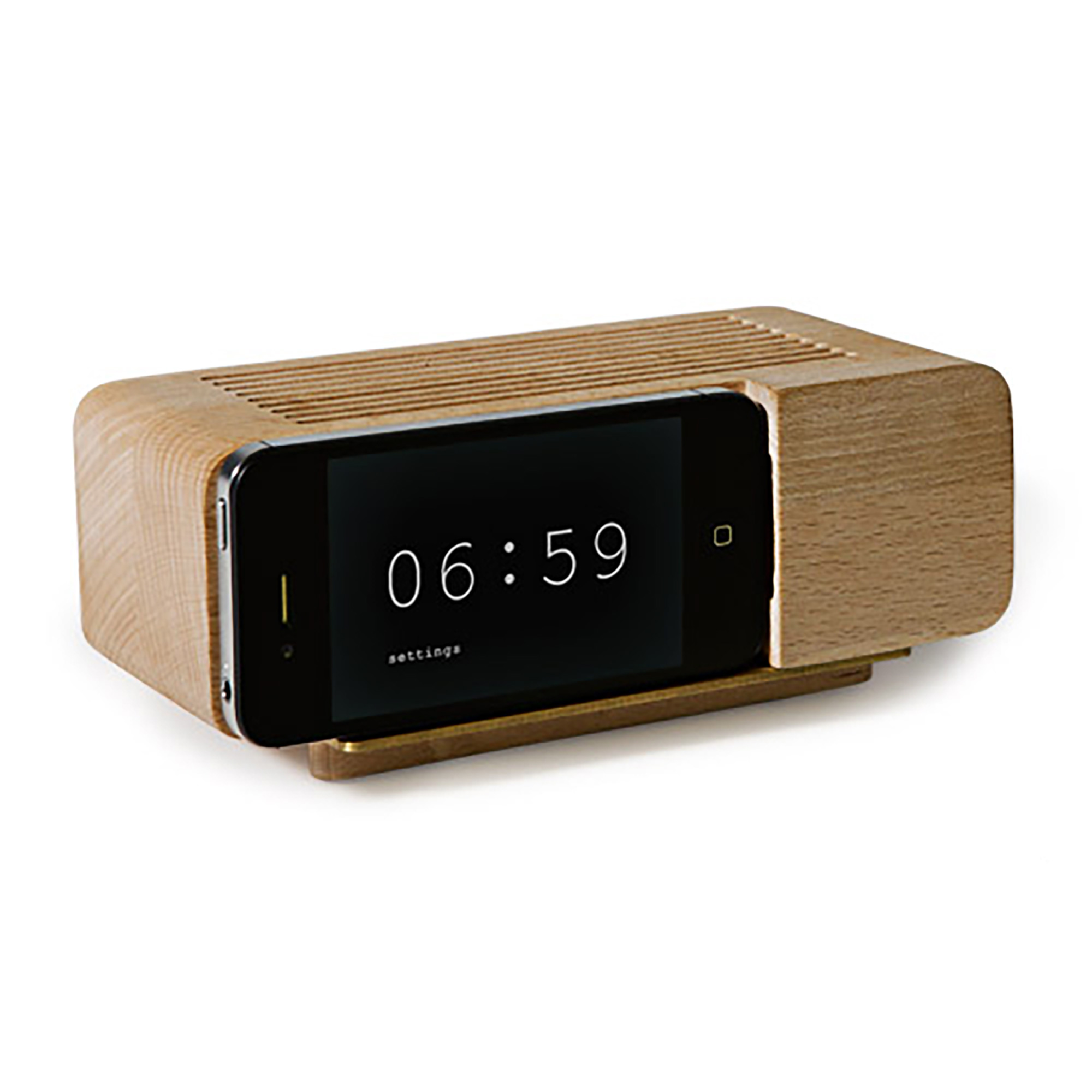 Alarm Dock Natural