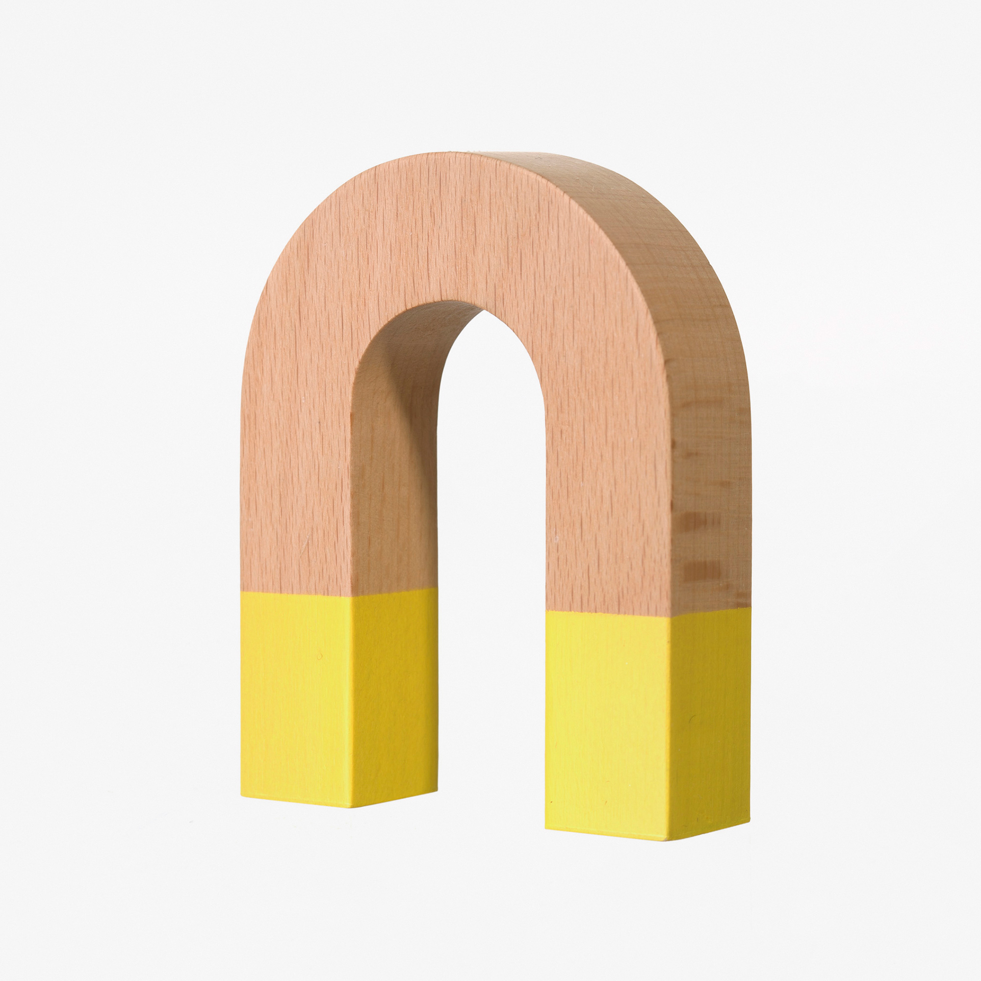Horseshoe Magnet Yellow