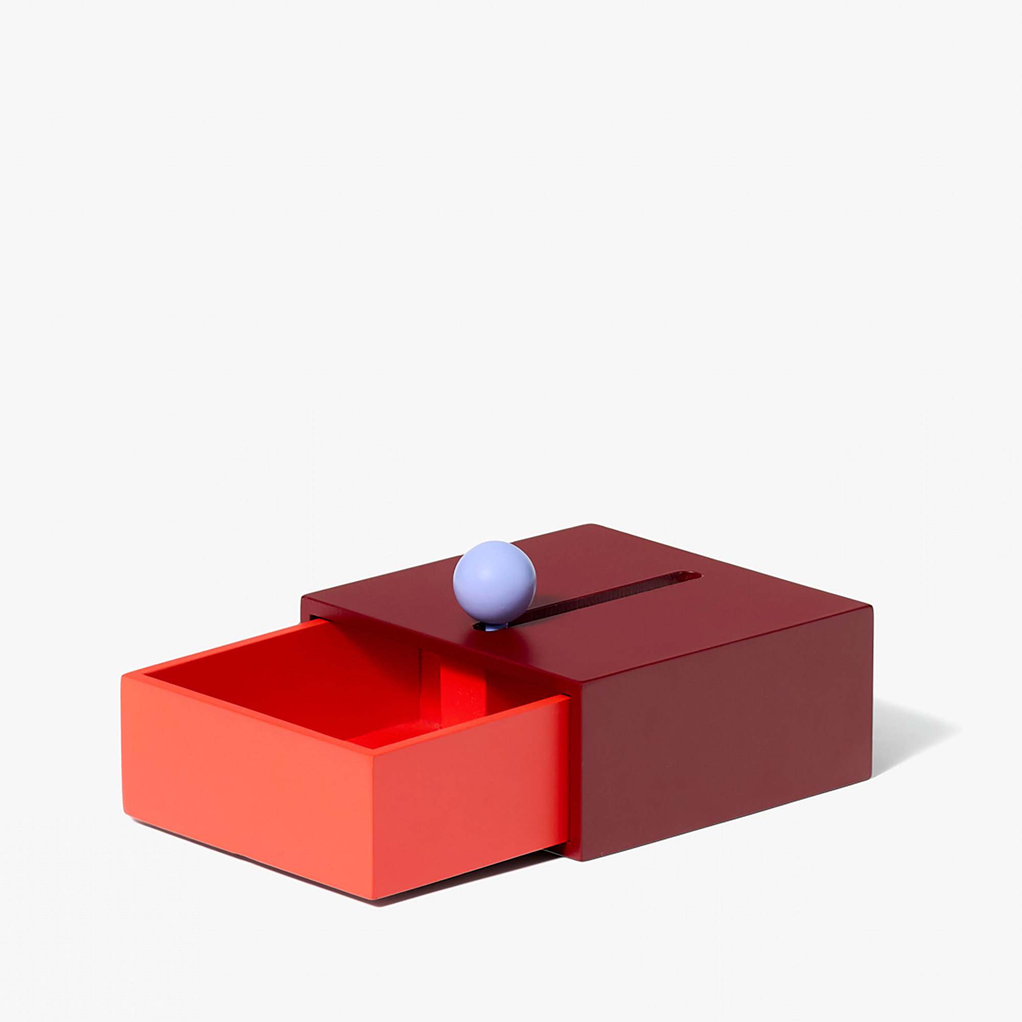 Cache Box Small Red Orange