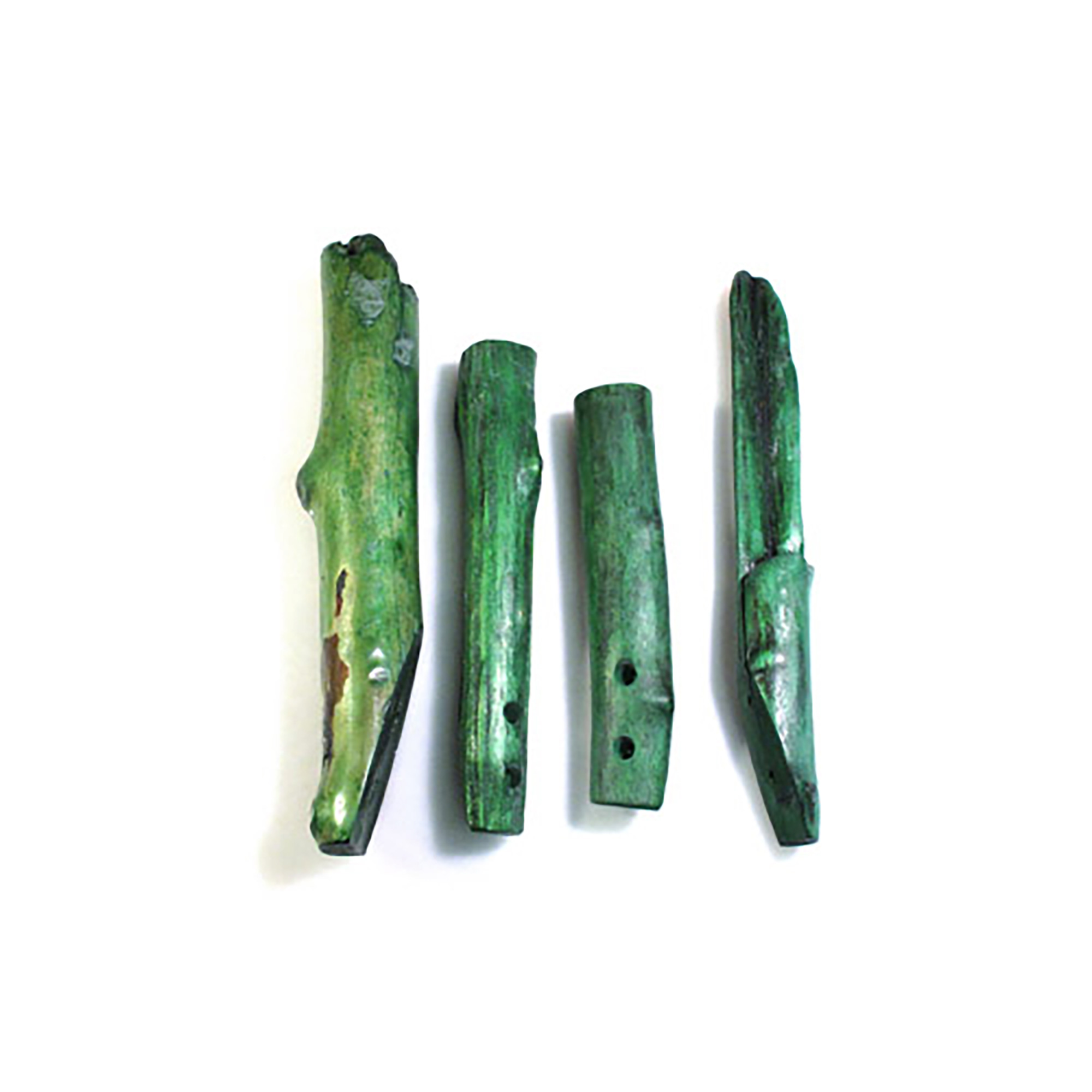 Driftwood Wall Hook Green