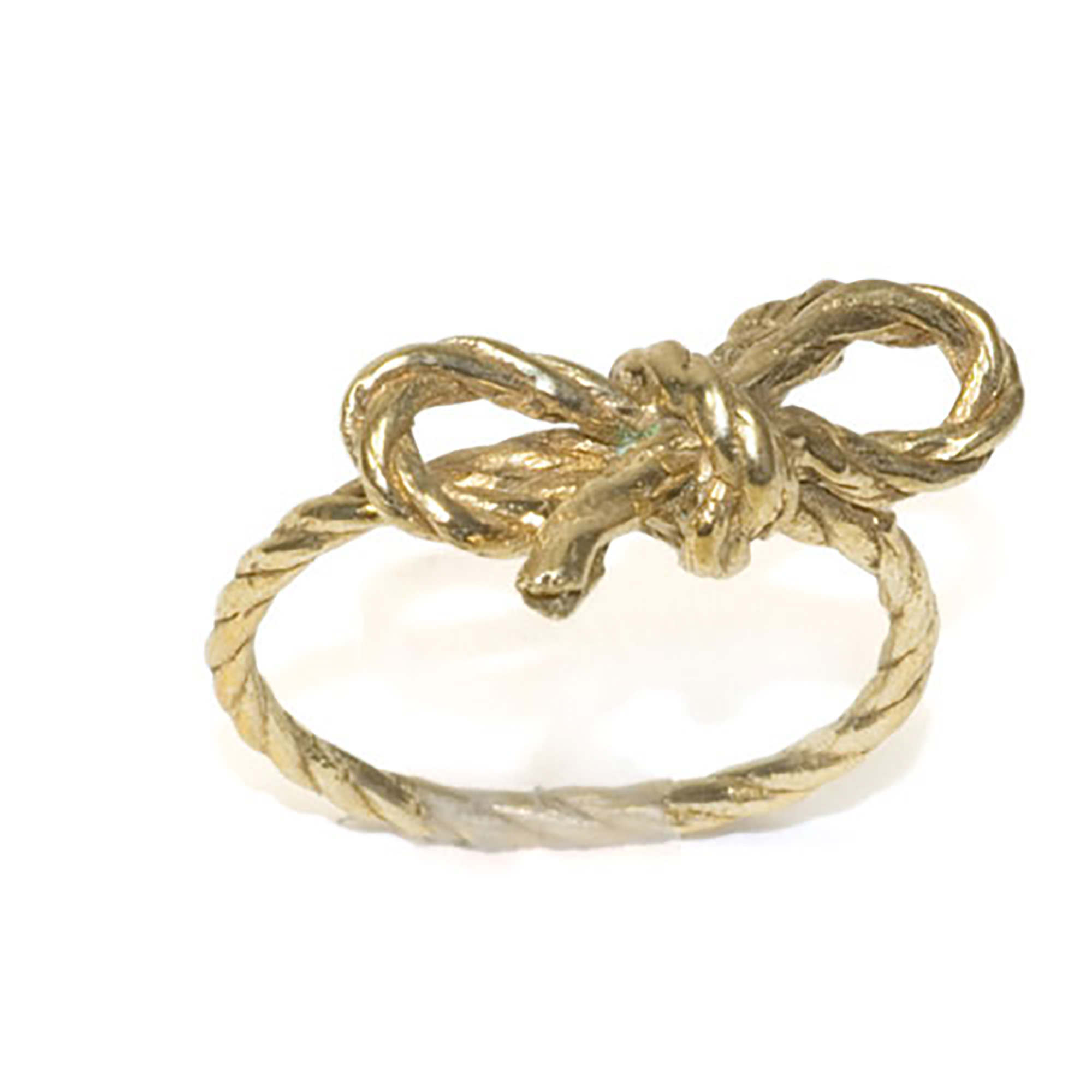 Ring Forget Me Knot Brass