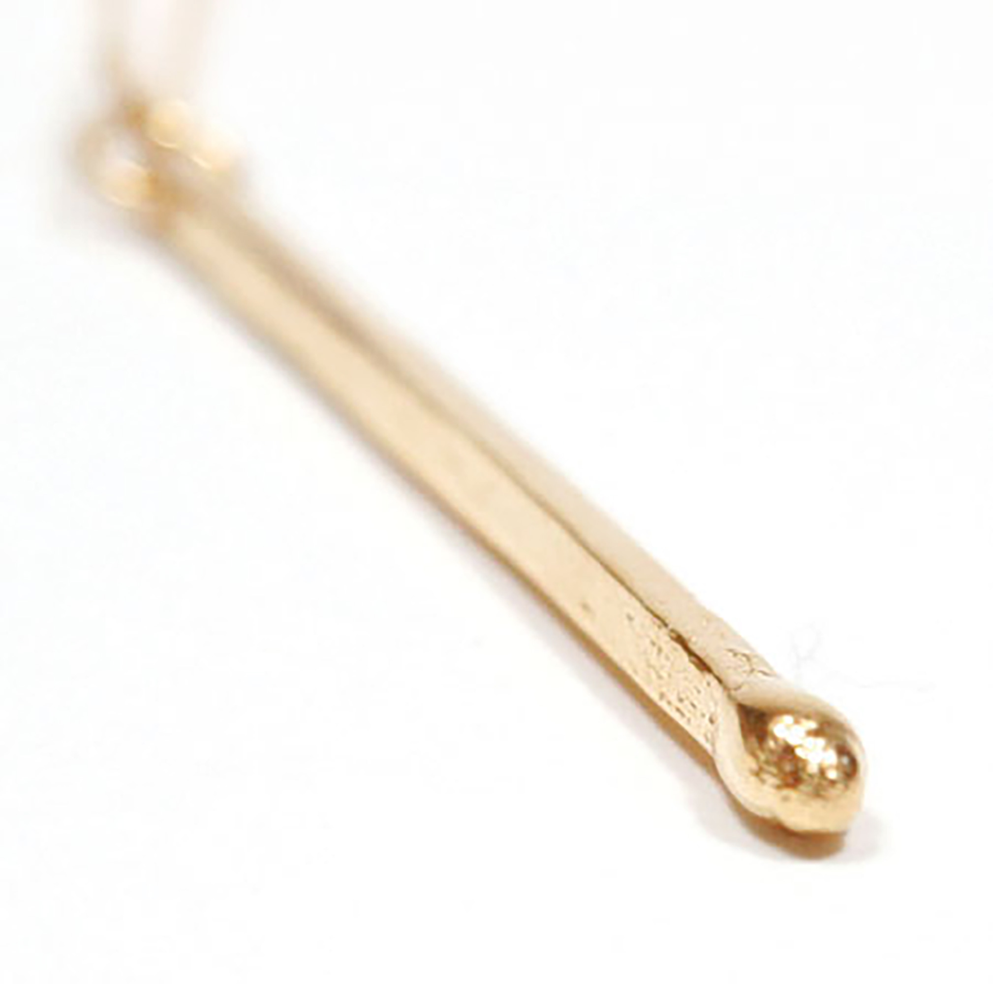 Matchstick Necklace Gold