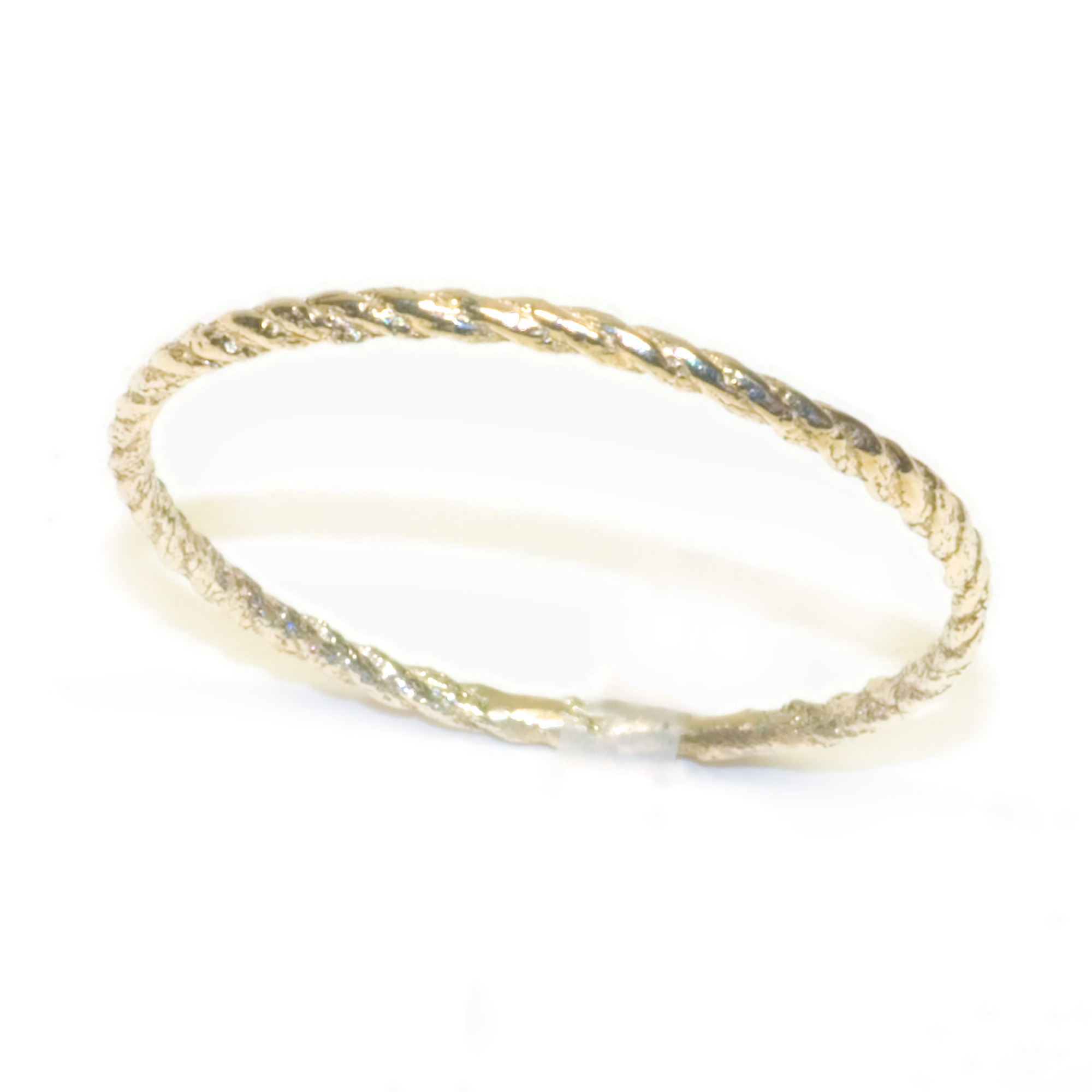 Ring Wedding String 14k Gold