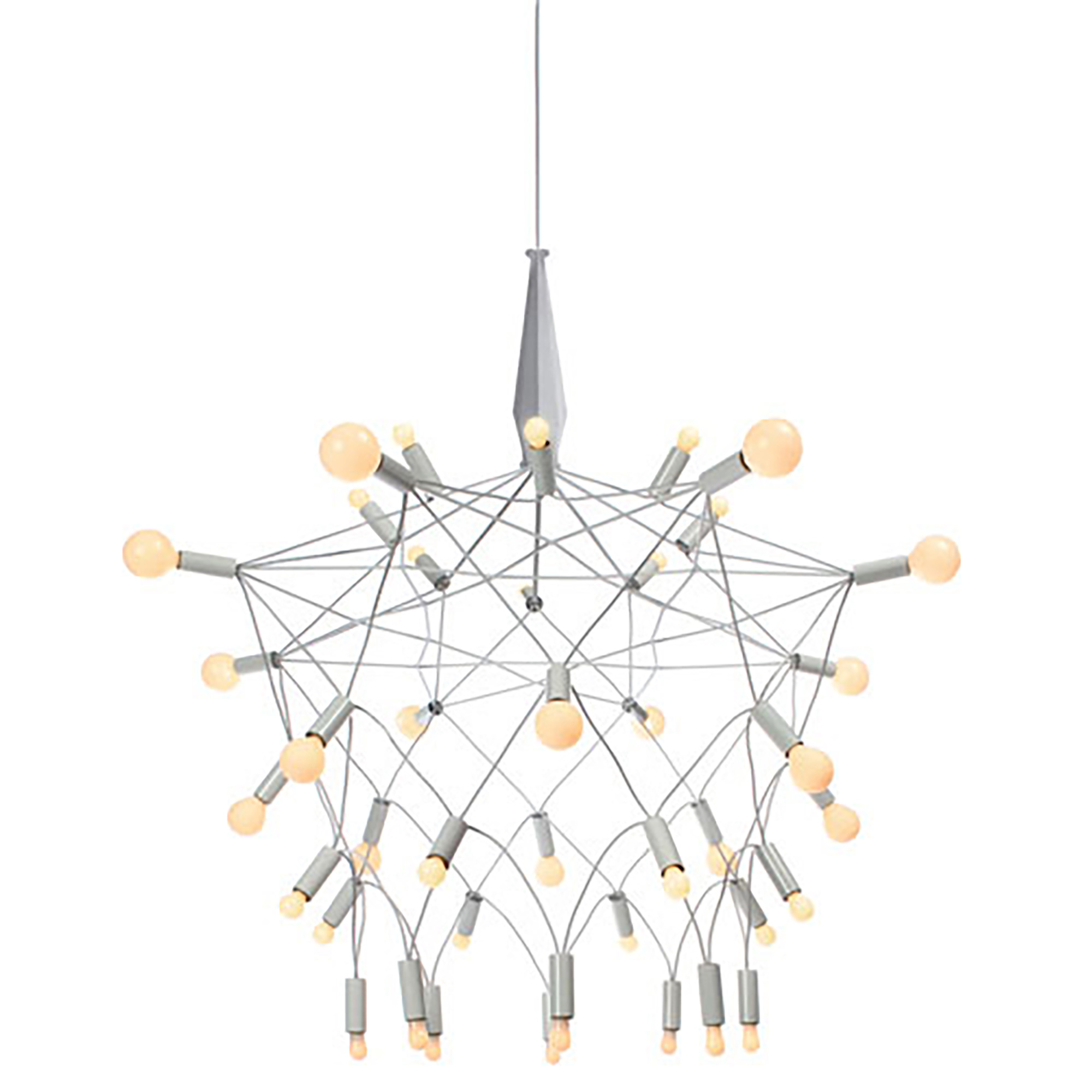 ORBIT Chandelier White