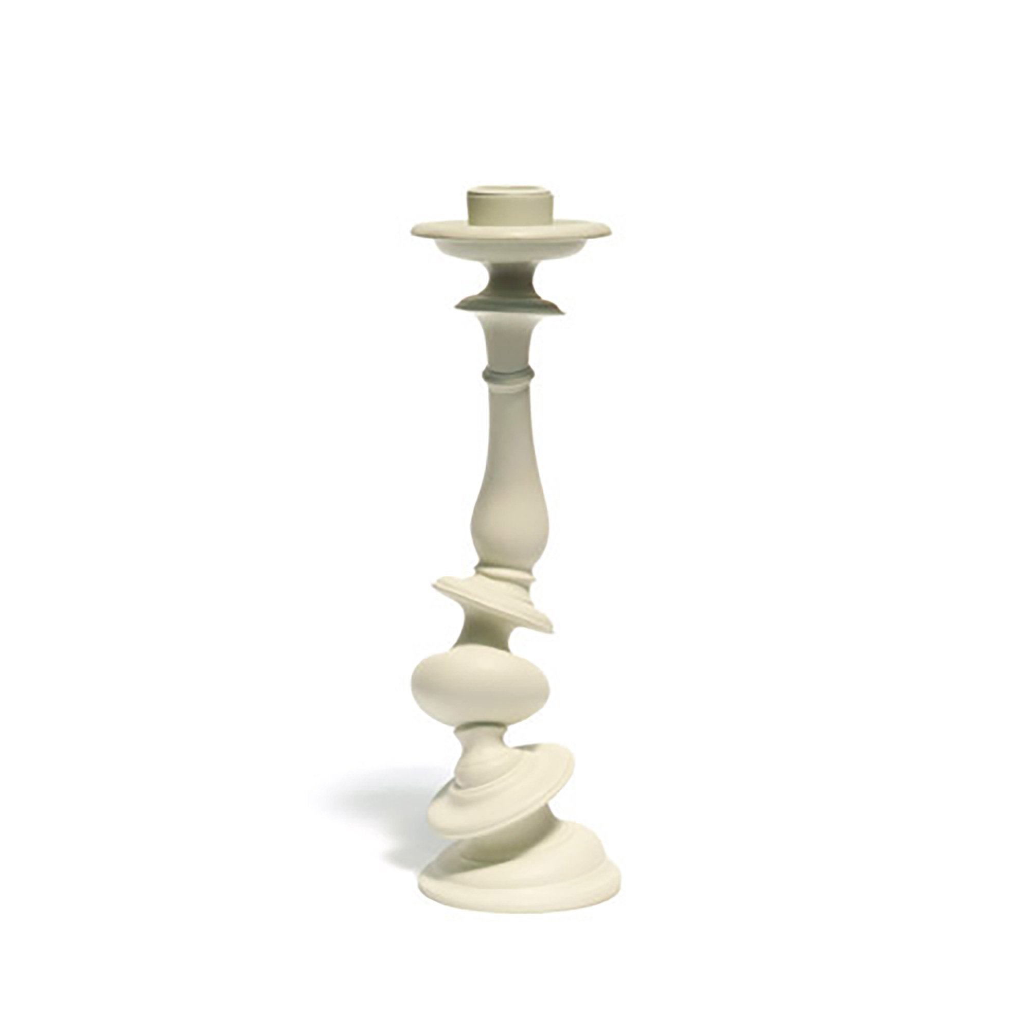 Distortion Candlestick White