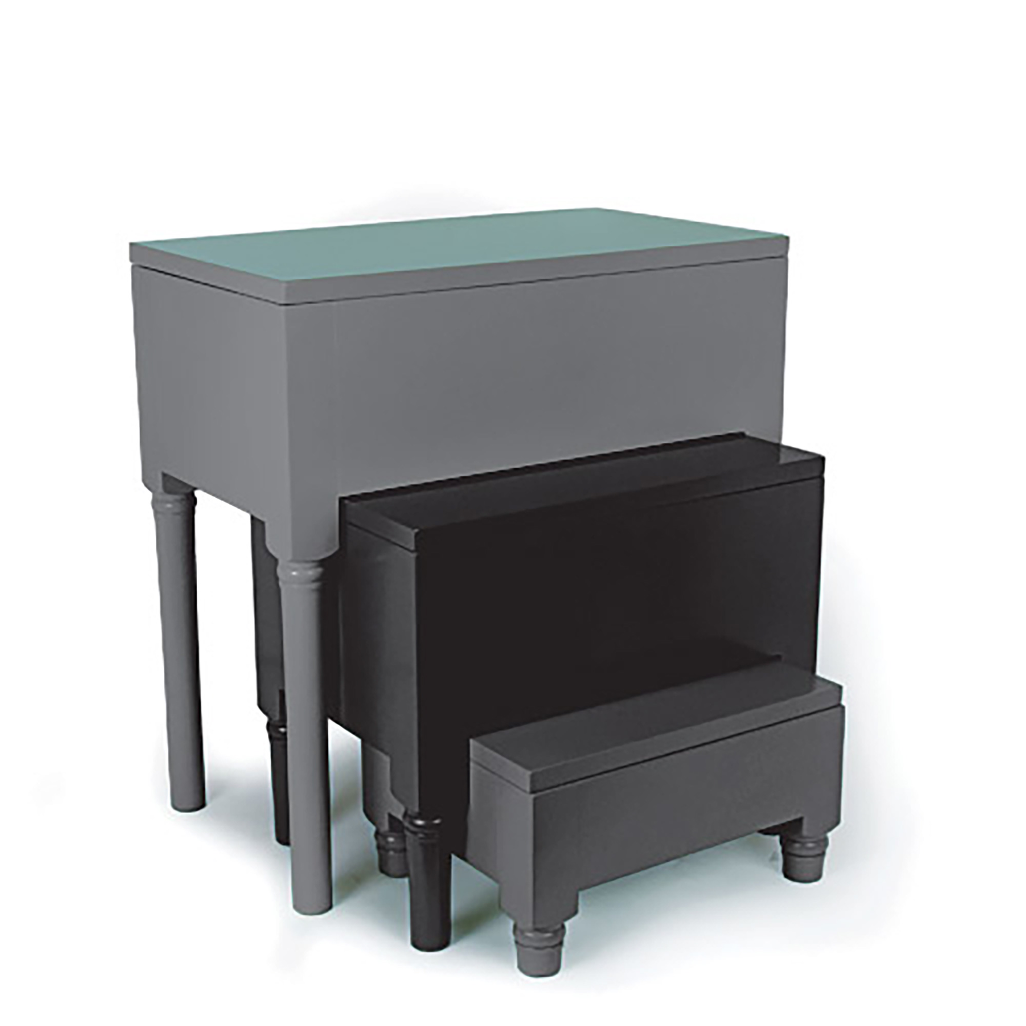Nesting Tables Charcoal