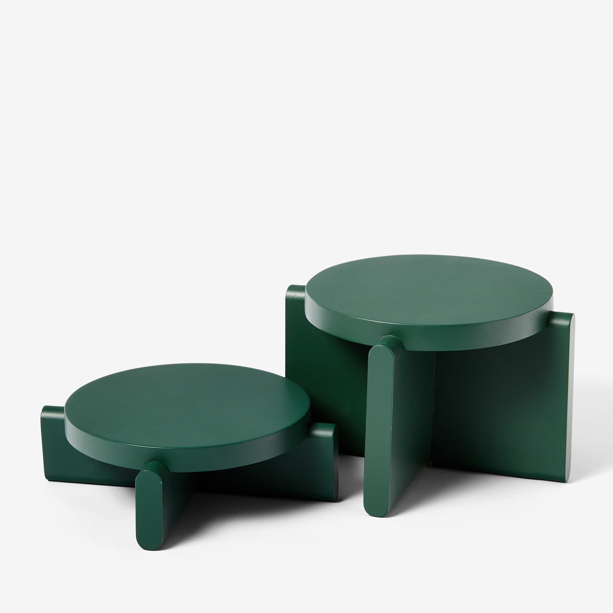 Pedestal Set Green