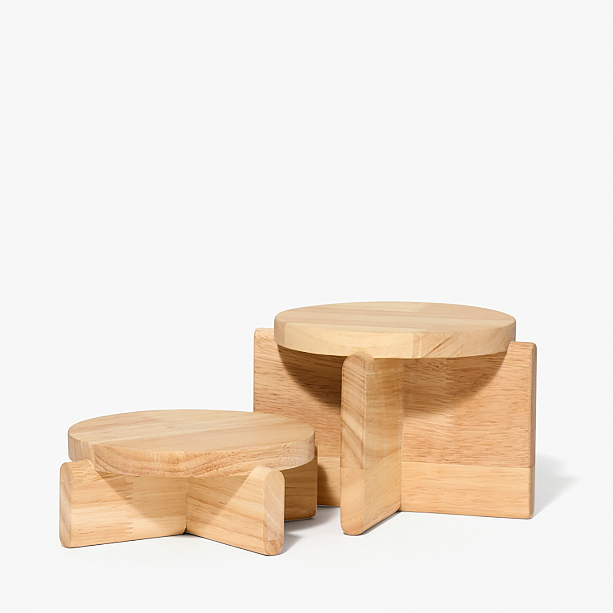 Pedestal Set Natural