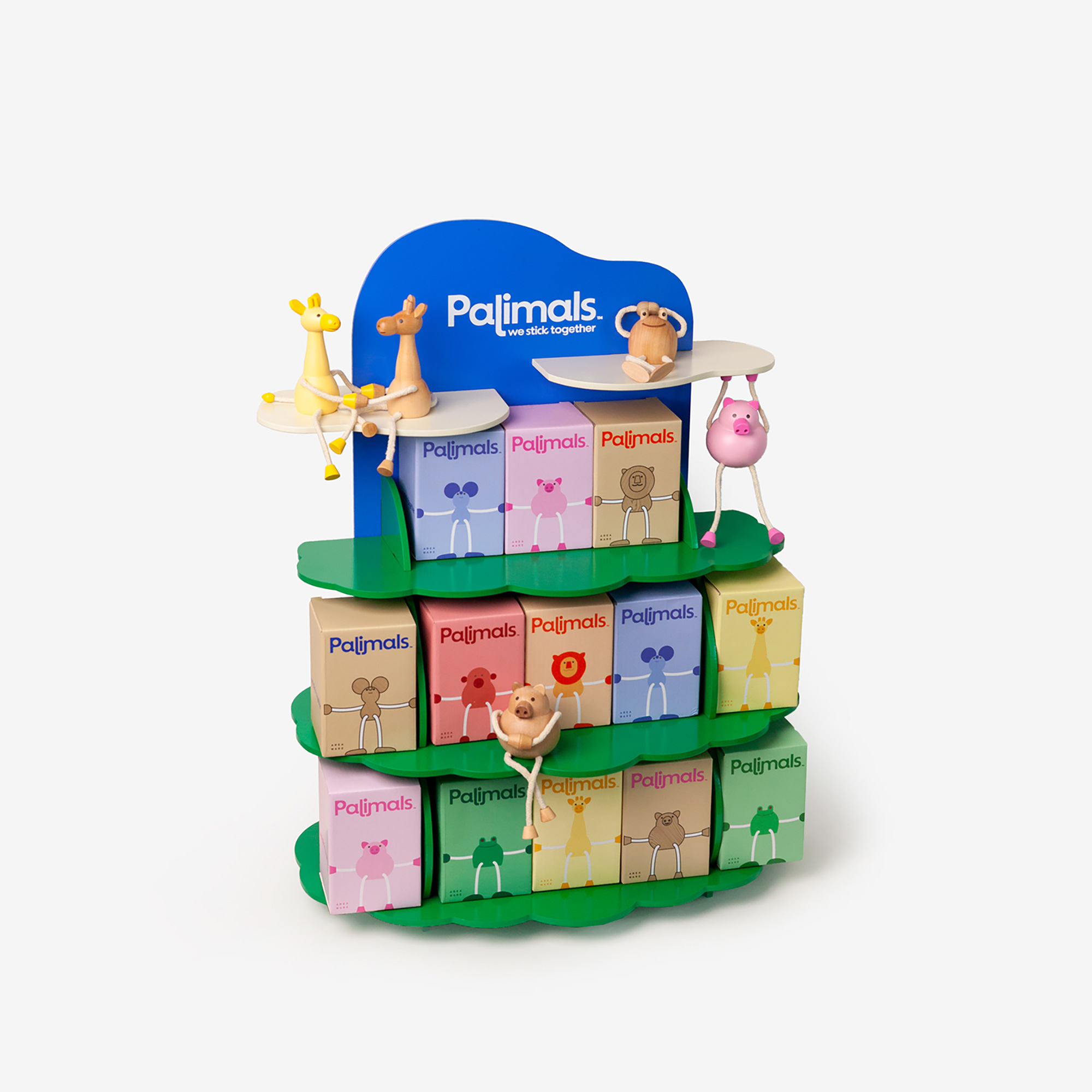 Palimals Kit Set of 42 with display