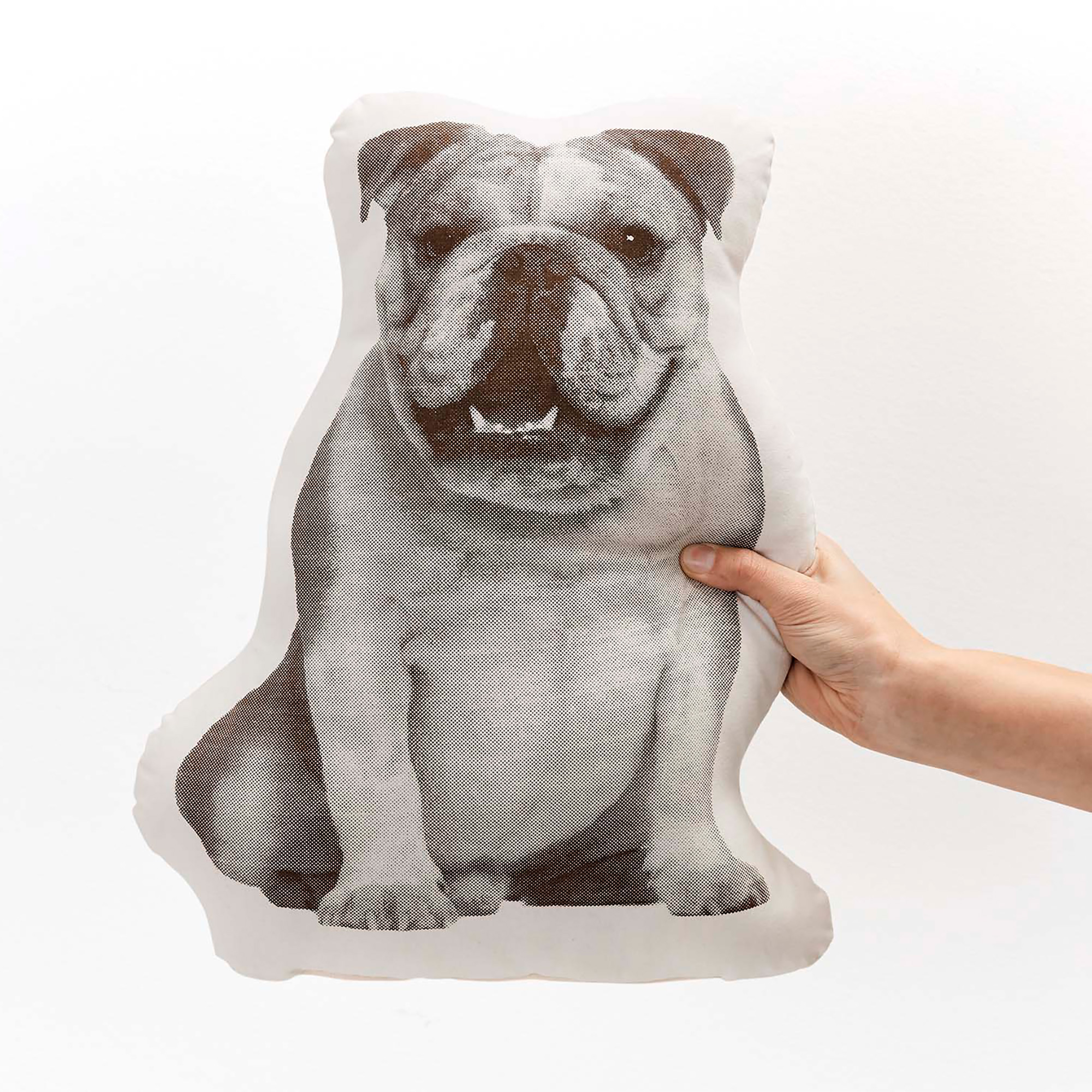FAUNA Mini Cushion English Bulldog Neutral