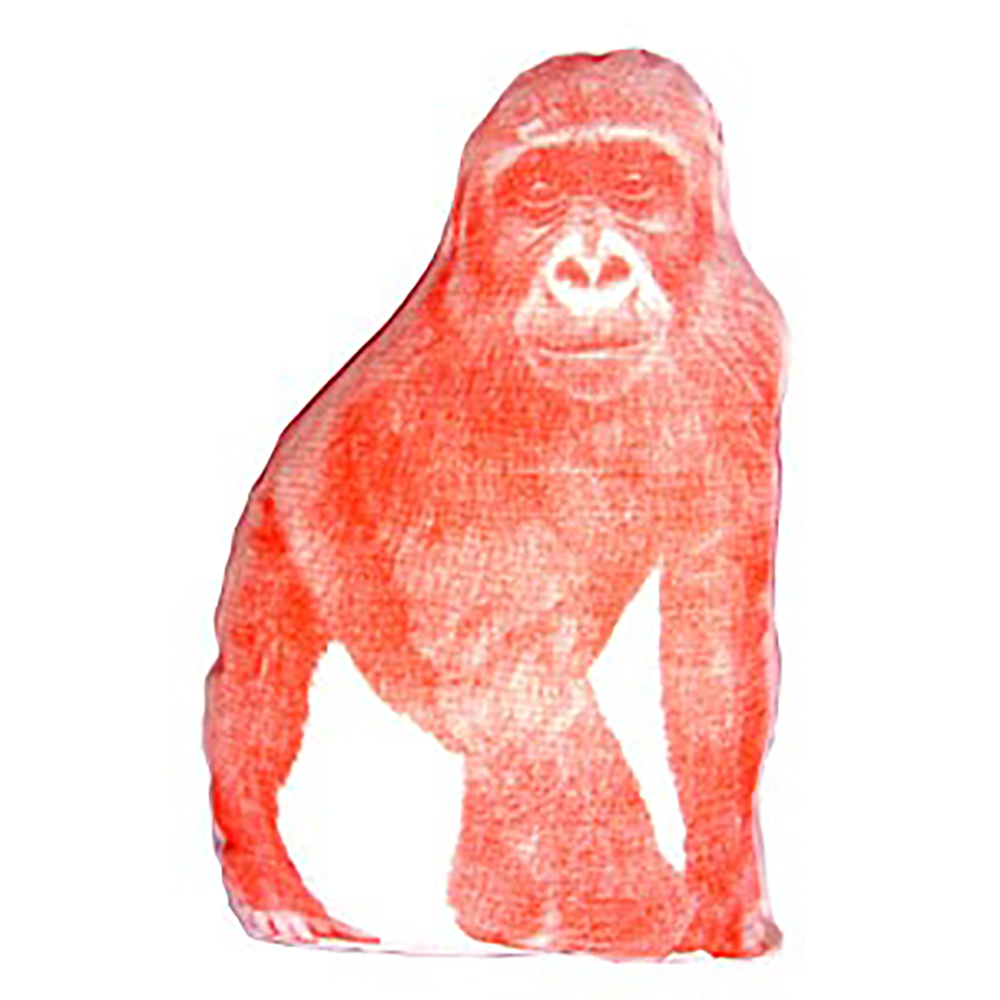 FAUNA Mini Cushion Gorilla Red