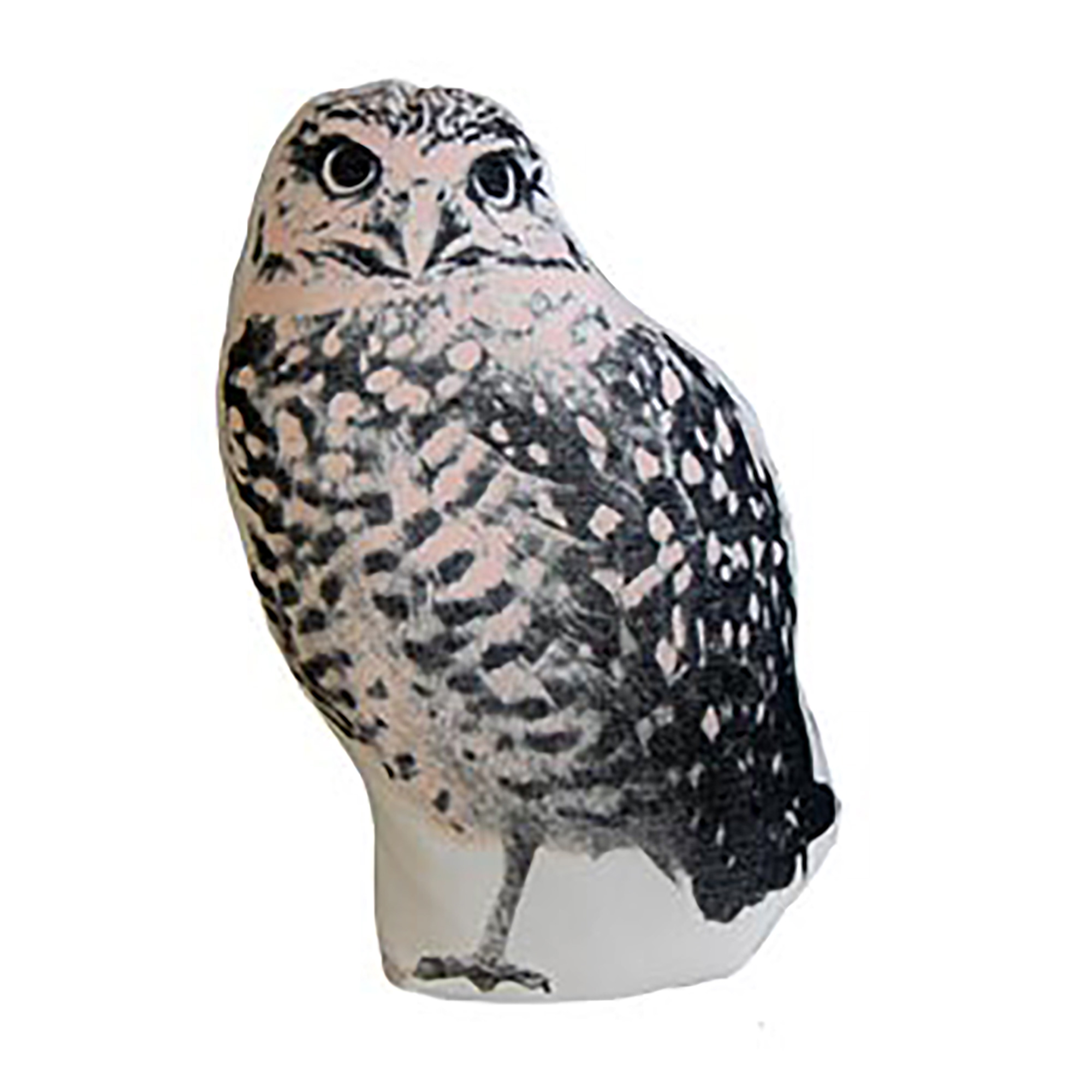 FAUNA Mini Cushion Owl Black
