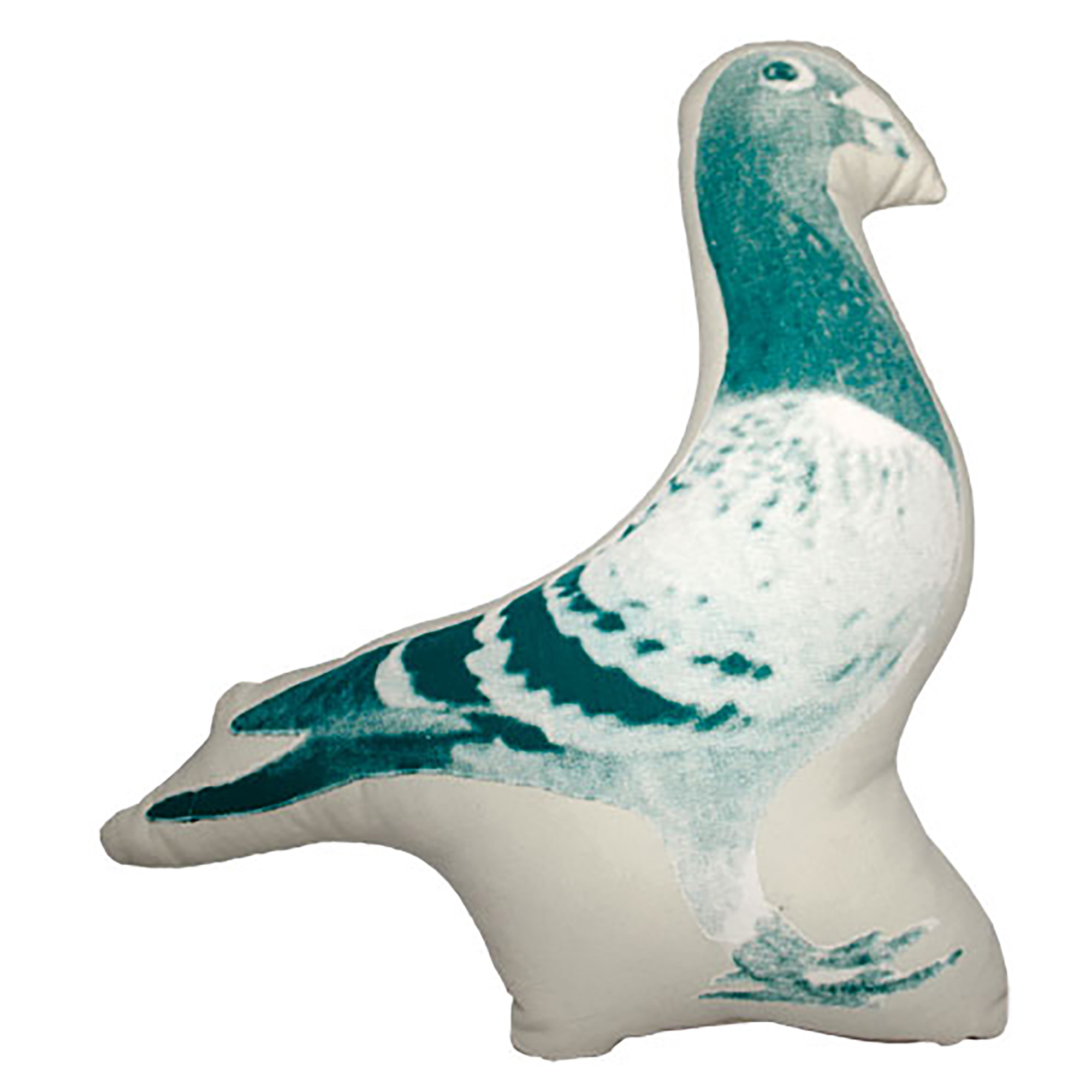 FAUNA Mini Cushion Pigeon Turquoise