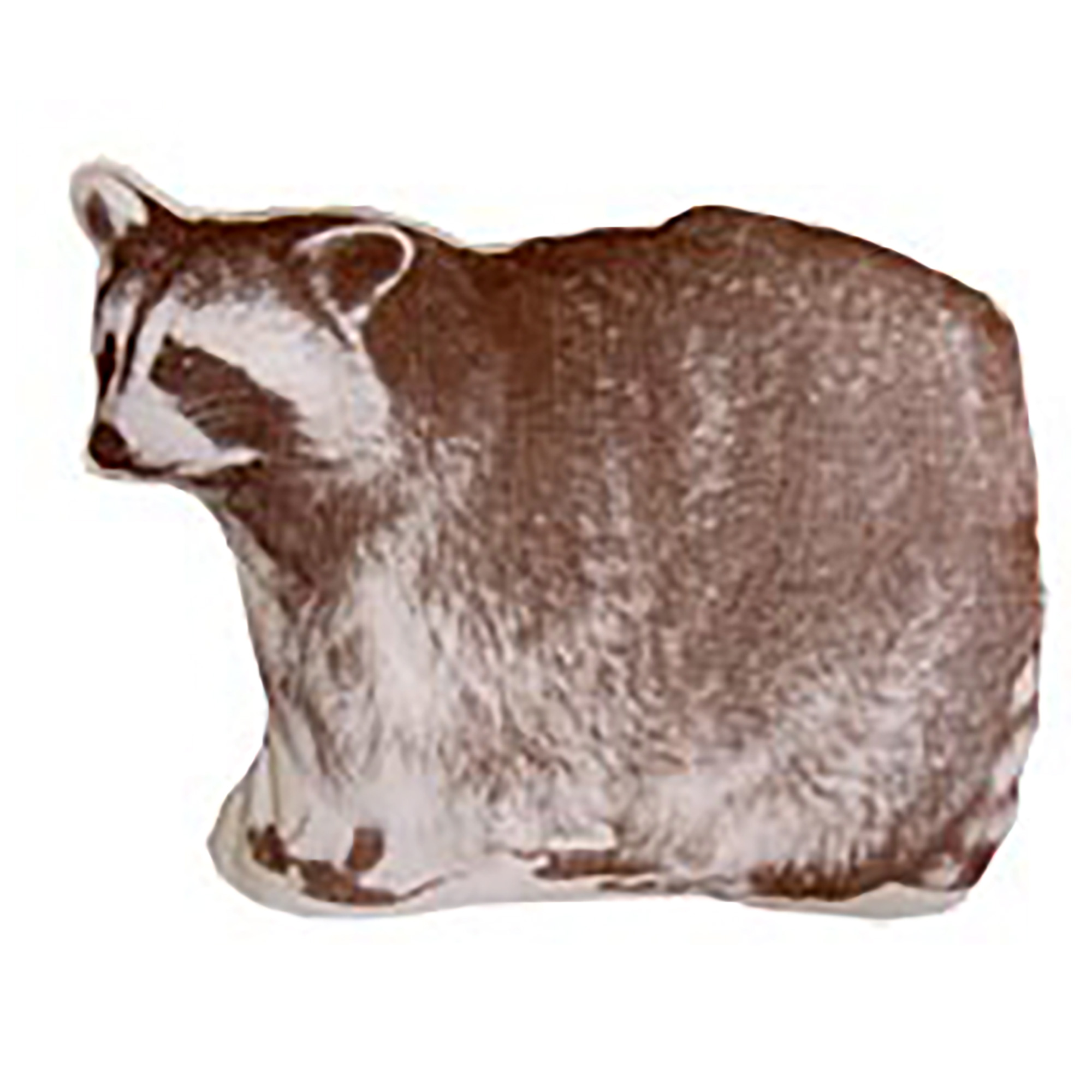 FAUNA Mini Cushion Raccoon Brown