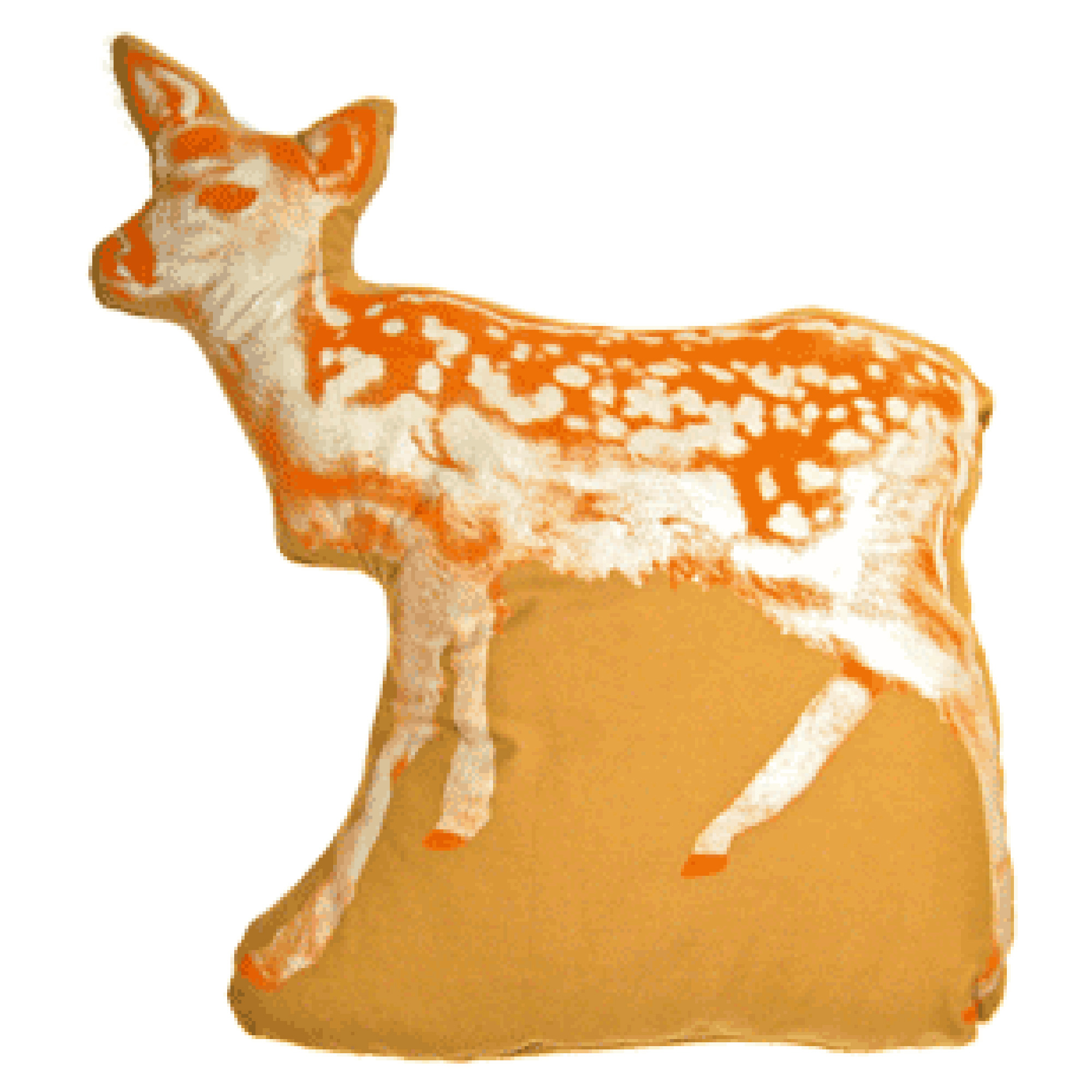 FAUNA Cushion Fawn Orange