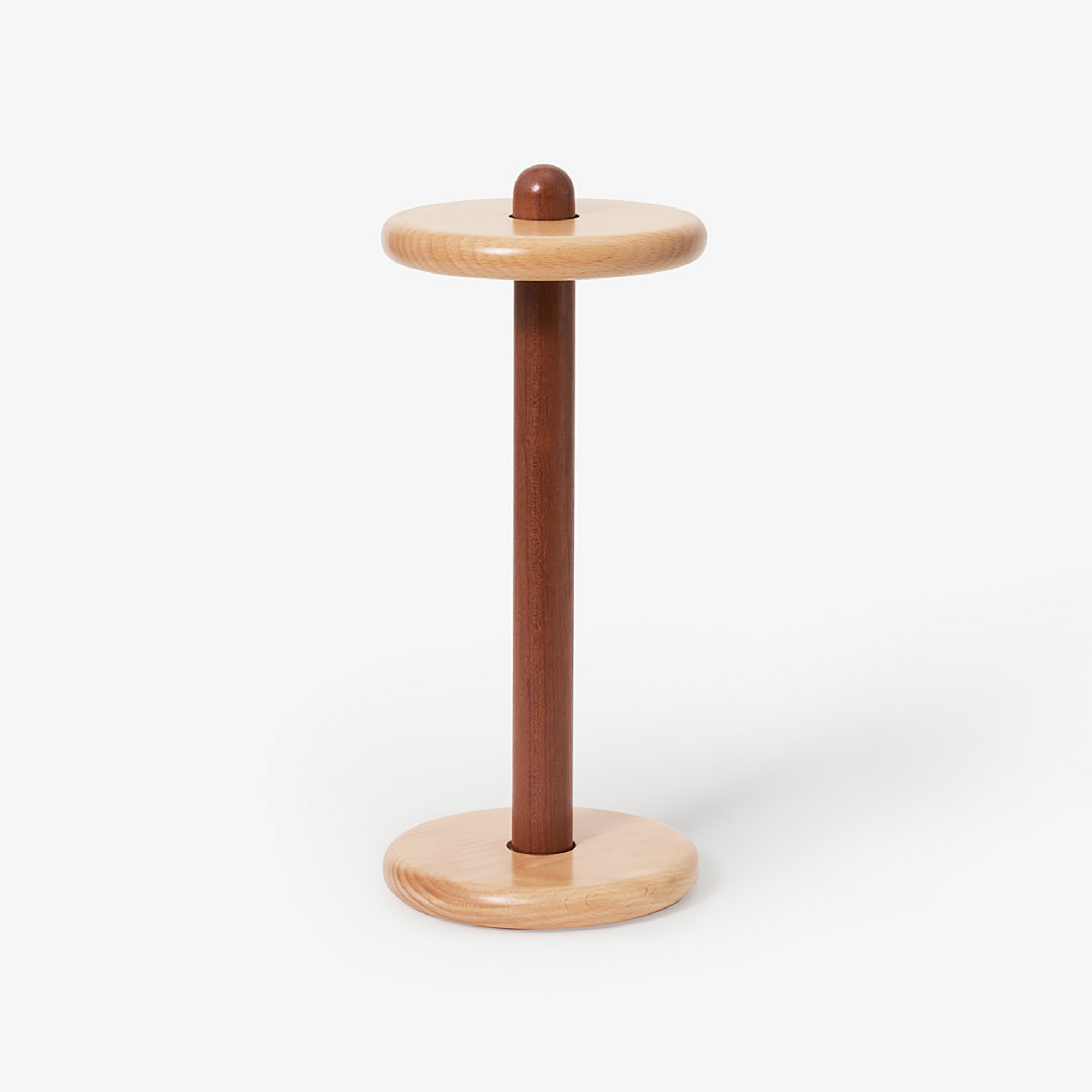 Spool Paper Towel Holder Natural